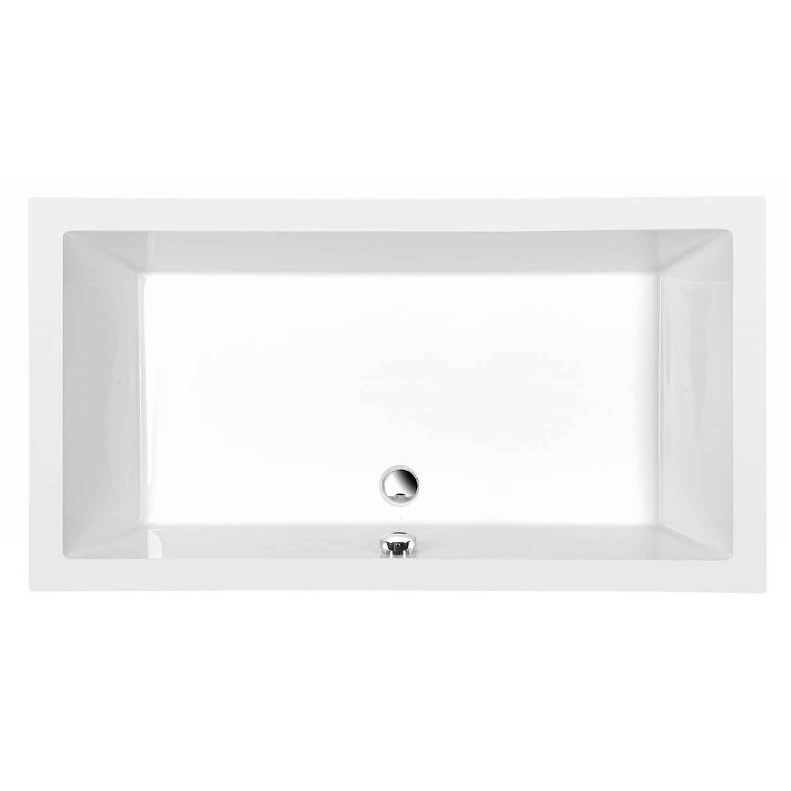 Vanička sprchová Aqualine Deep 1000×900×260 mm s konstrukcí akrylát