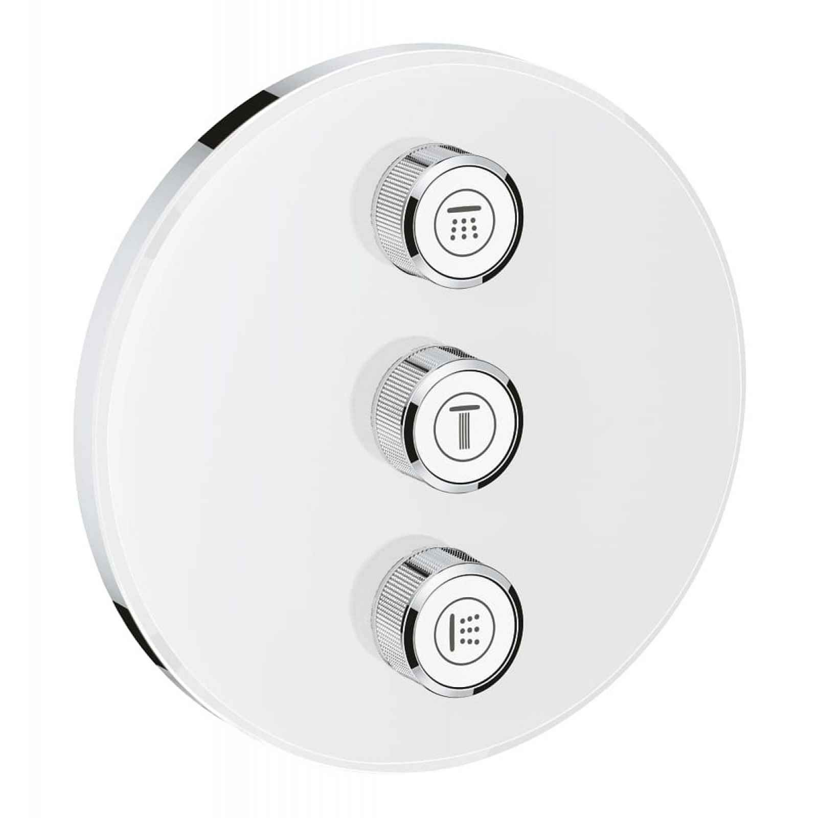 Termostat Grohe Smart Control bez podomítkového tělesa Moon White, Yang White 29152LS0