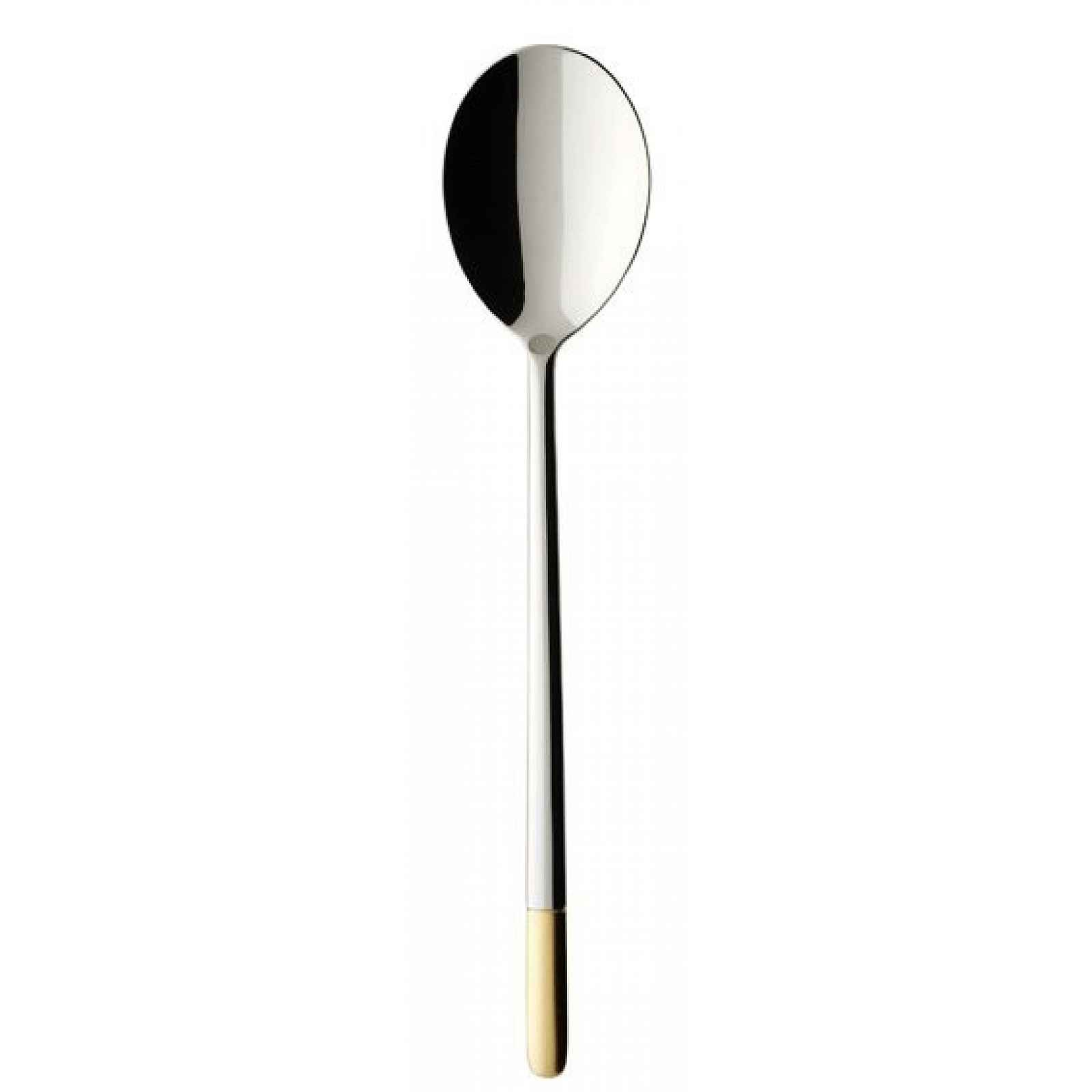 Villeroy & Boch Ella zlacená dezertní lžíce, 186 mm
