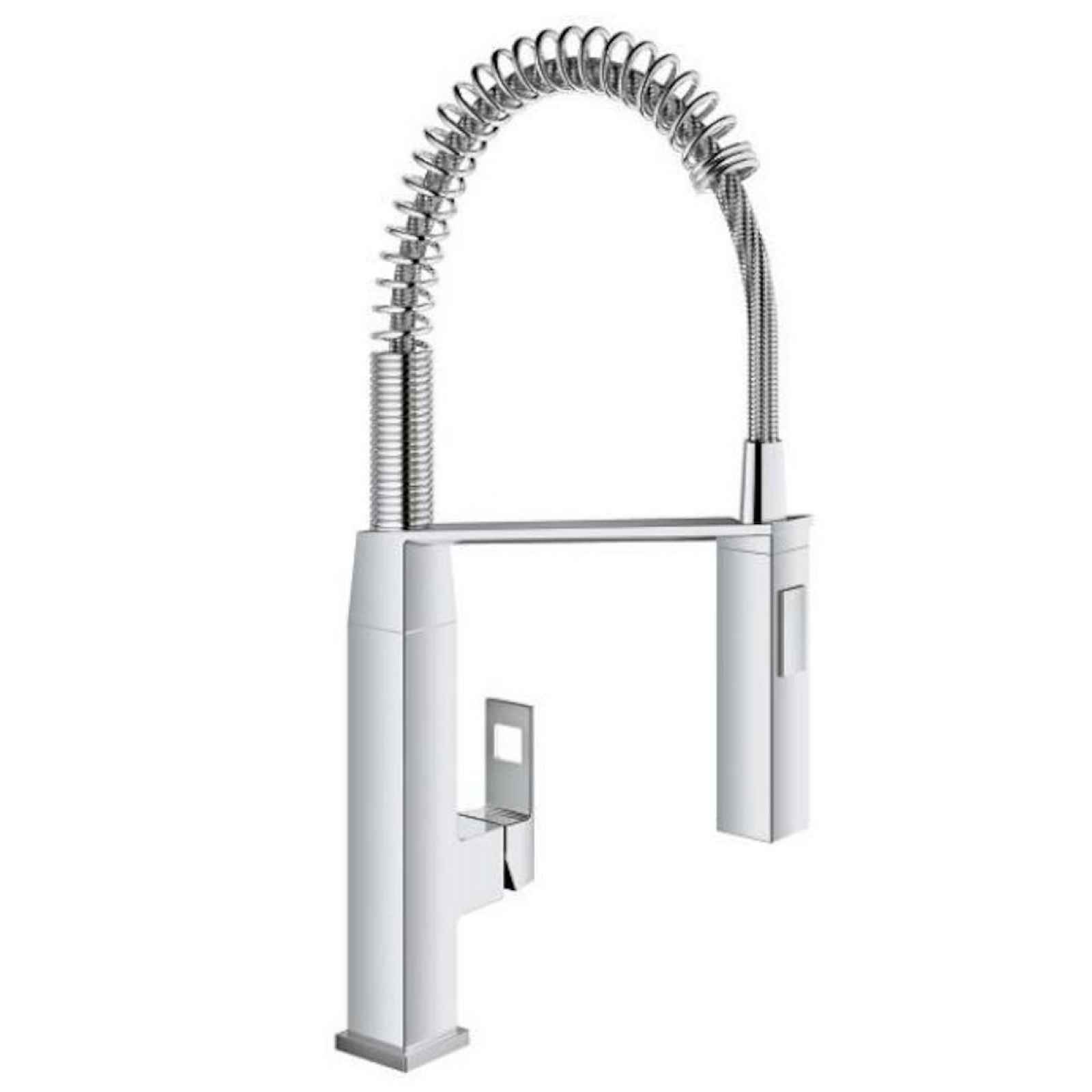 Dřezová baterie Grohe Eurocube s výpustí chrom 31395000