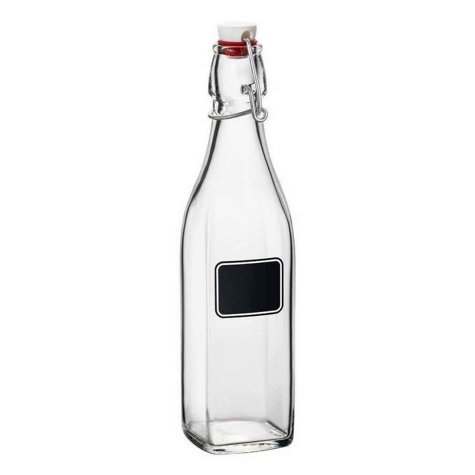 Florina Skleněná láhev s clip uzávěrem Swing, 500 ml