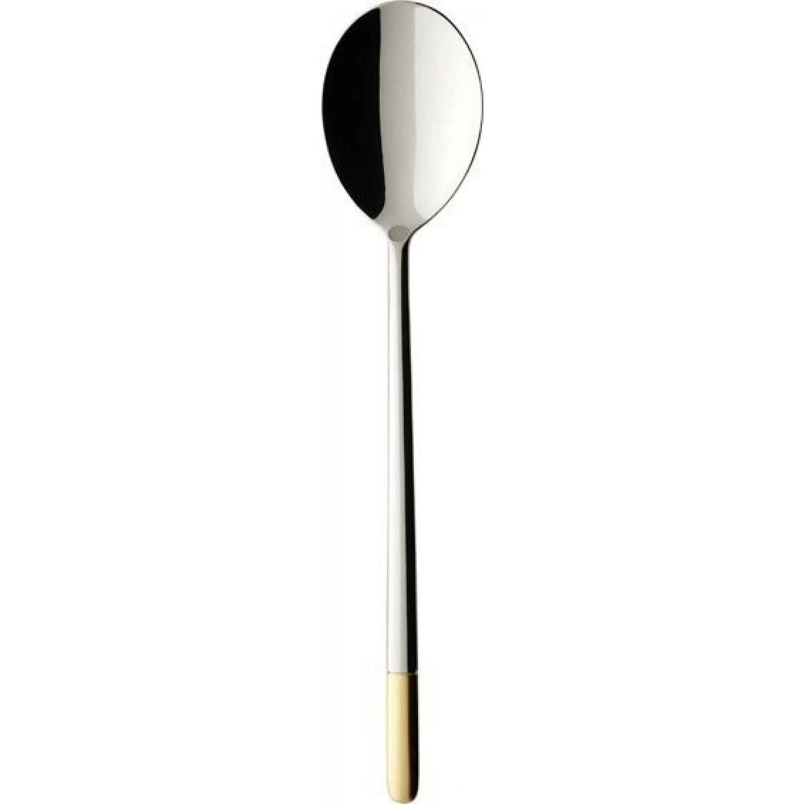 Villeroy & Boch Ella zlacená servírovací lžíce na salát, 236 mm