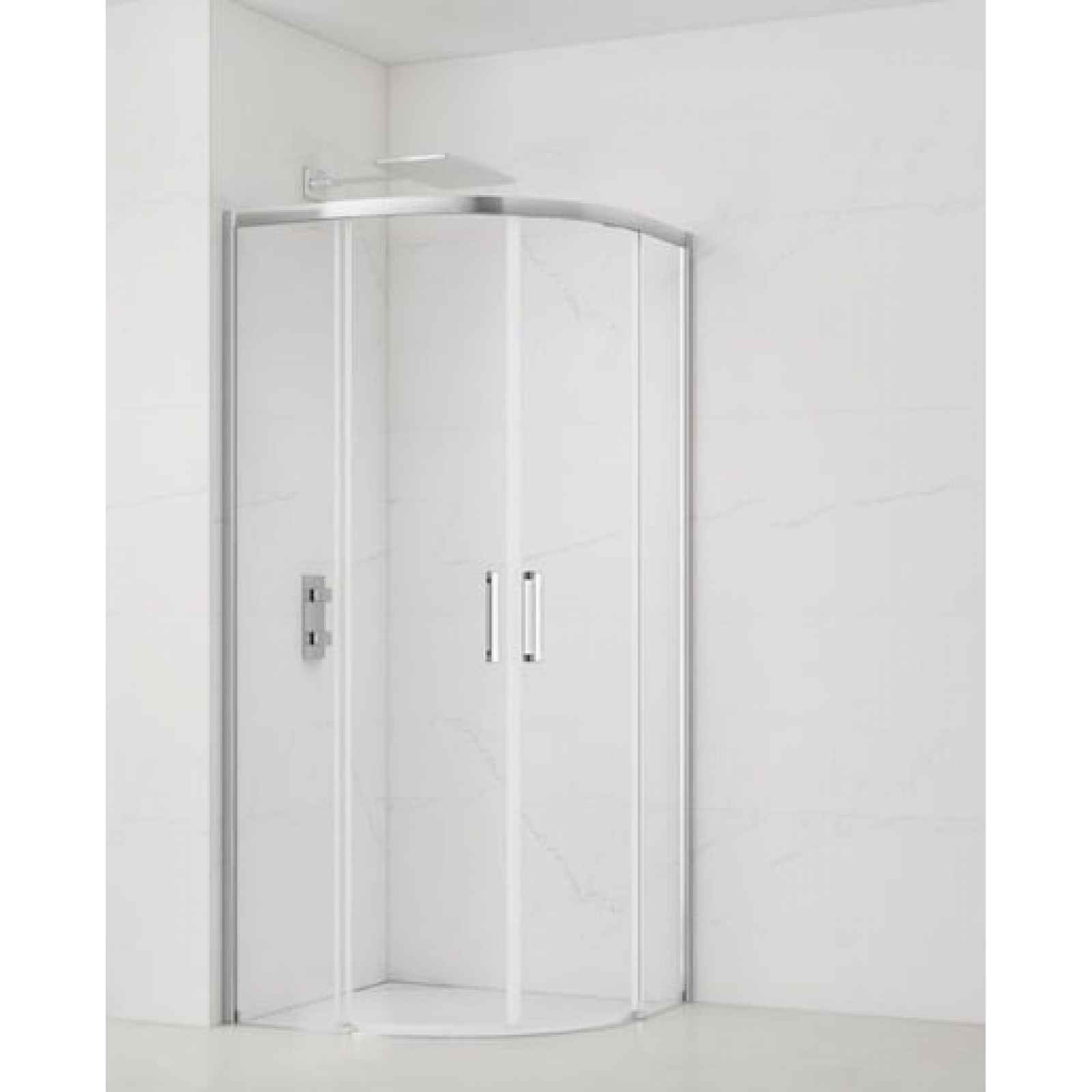 Sprchový kout čtvrtkruh 100x100 cm SAT TEX BB SATTEXSBB100CRT