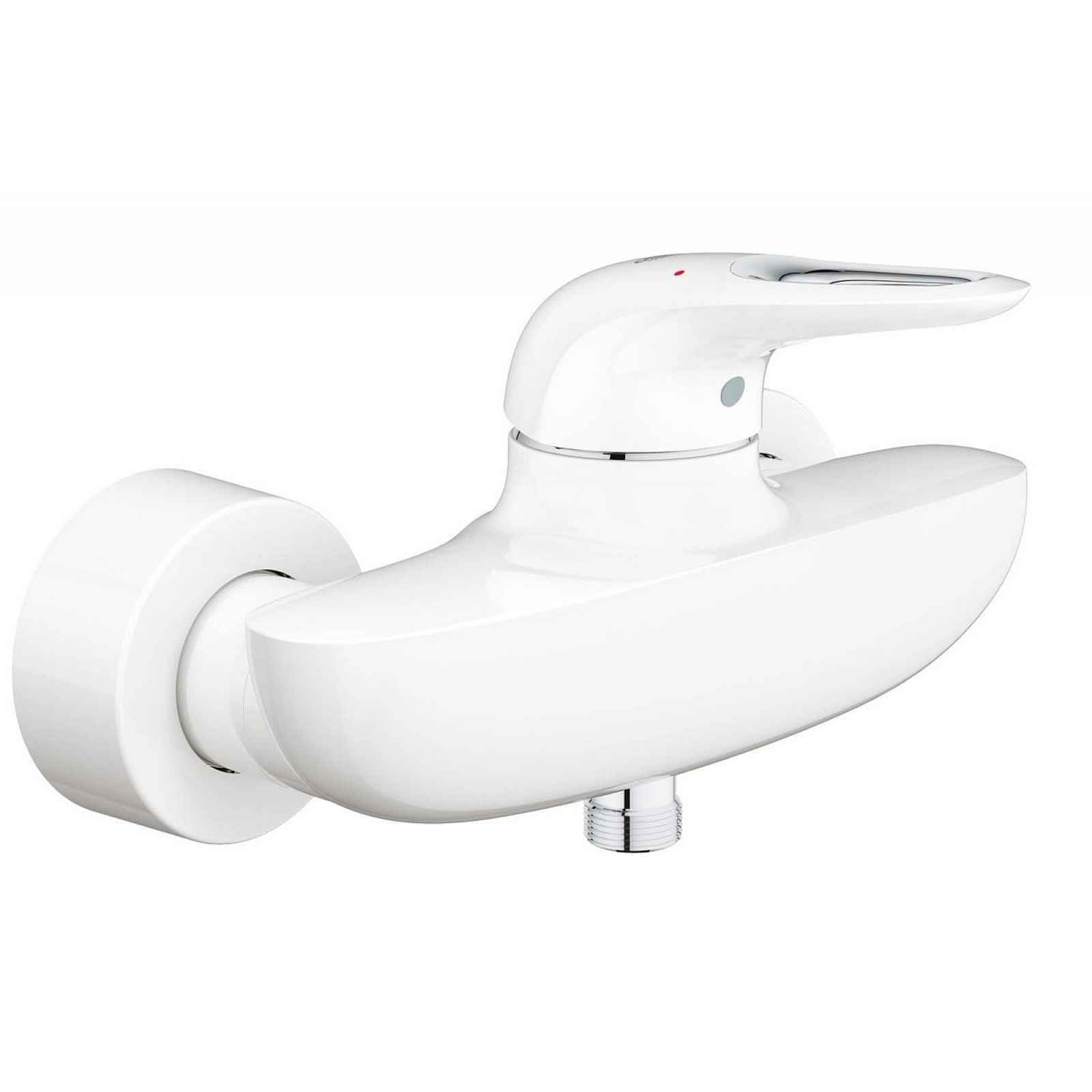 Sprchová baterie Grohe Eurostyle New s výpustí Moon White / chrom 33590LS3