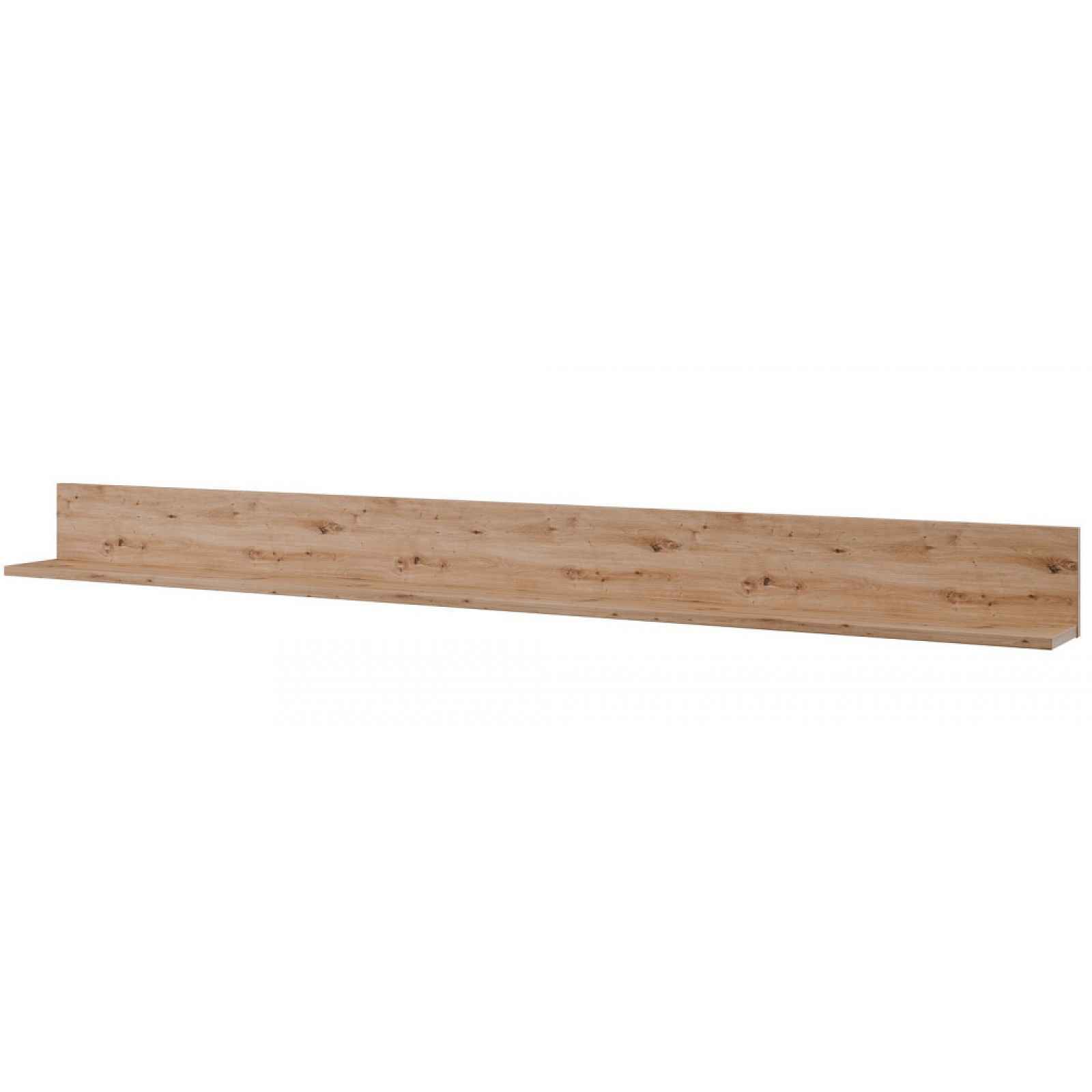 Police na zeď Asko Living, 180 cm, dub artisan