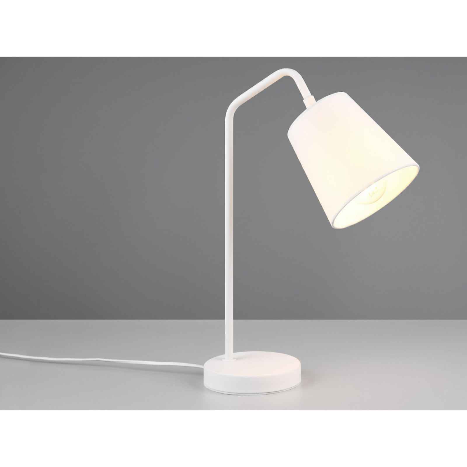 Stolní lampa Buddy, bílá