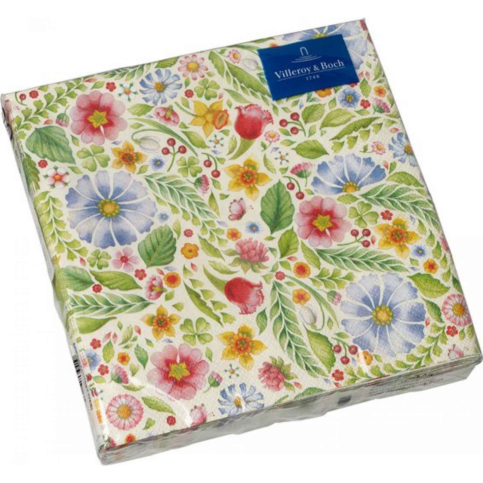 Villeroy & Boch Easter Accessoires ubrousky s květinami, 33 x 33 cm