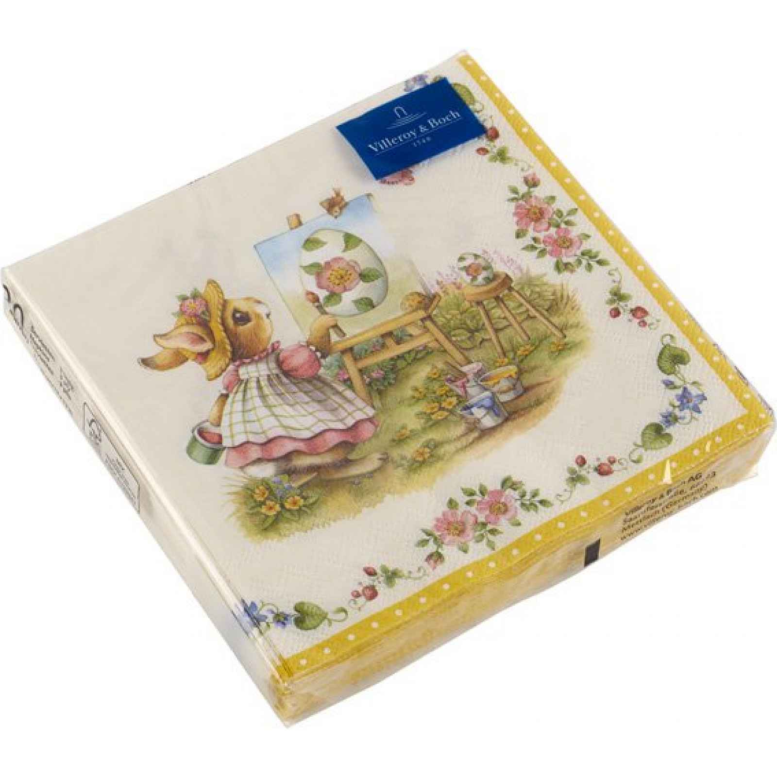 Villeroy & Boch Easter Accessoires ubrousky Bunny Tales, 33 x 33 cm