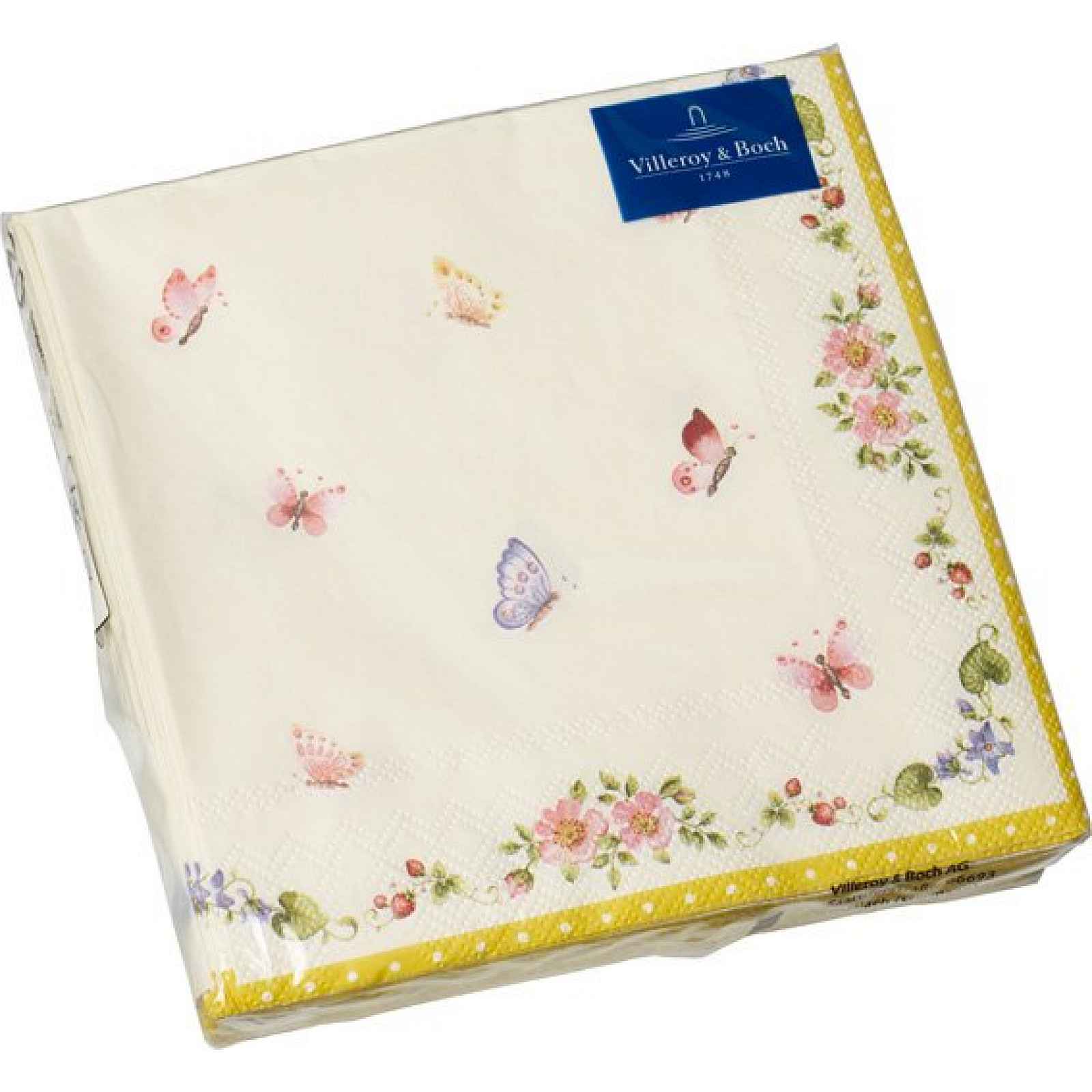 Villeroy & Boch Easter Accessoires ubrousky s motýly, 33 x 33 cm
