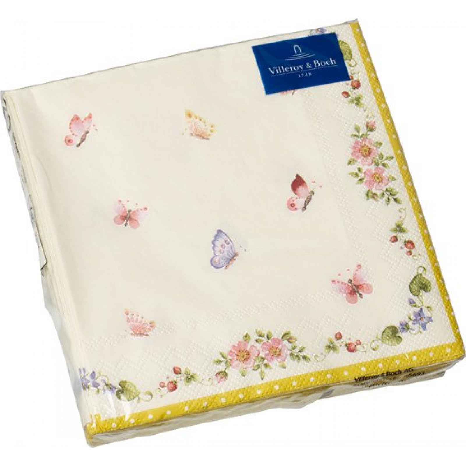 Villeroy & Boch Easter Accessoires ubrousky s motýly, 25 x 25 cm