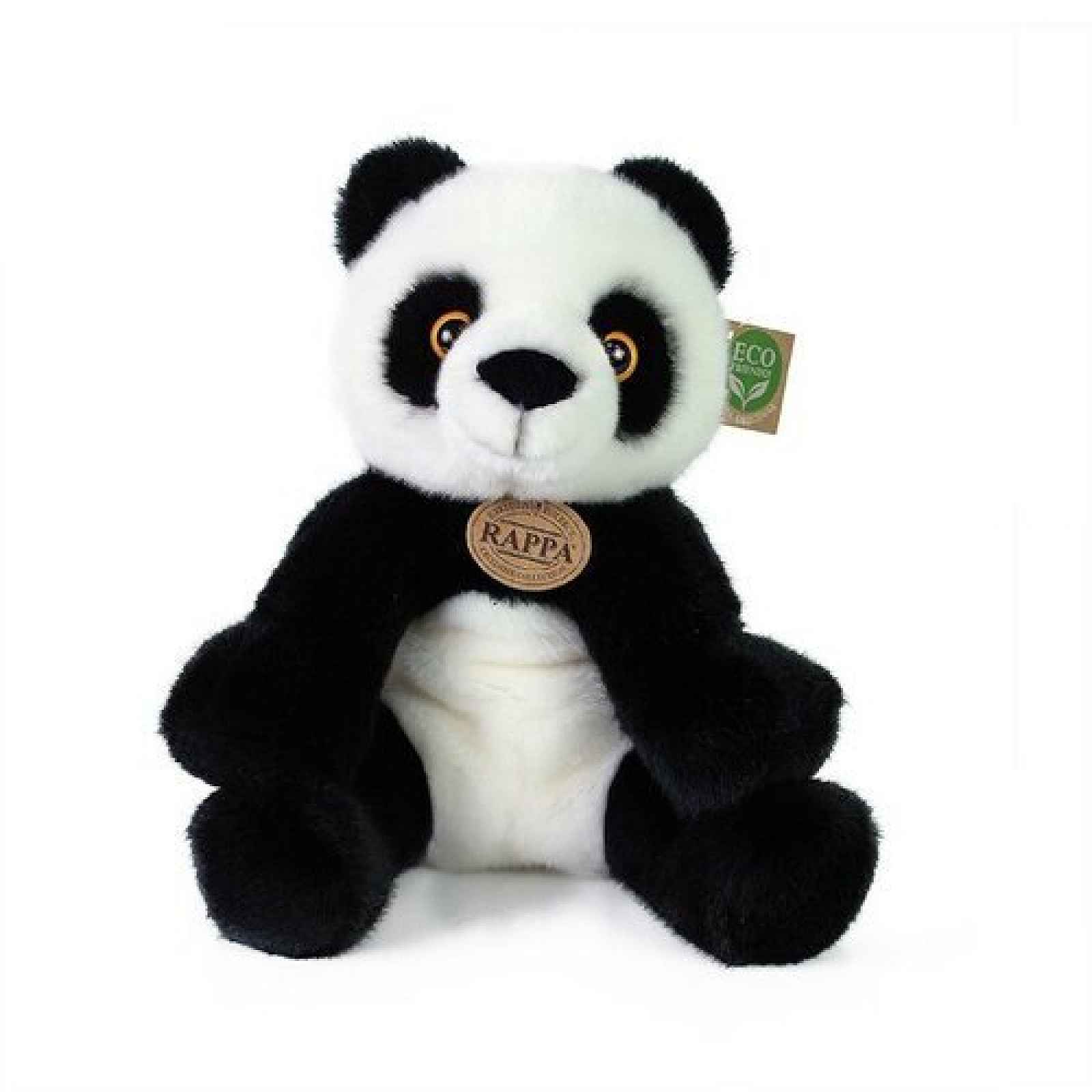 Rappa Plyšová Panda sedící, 27 cm
