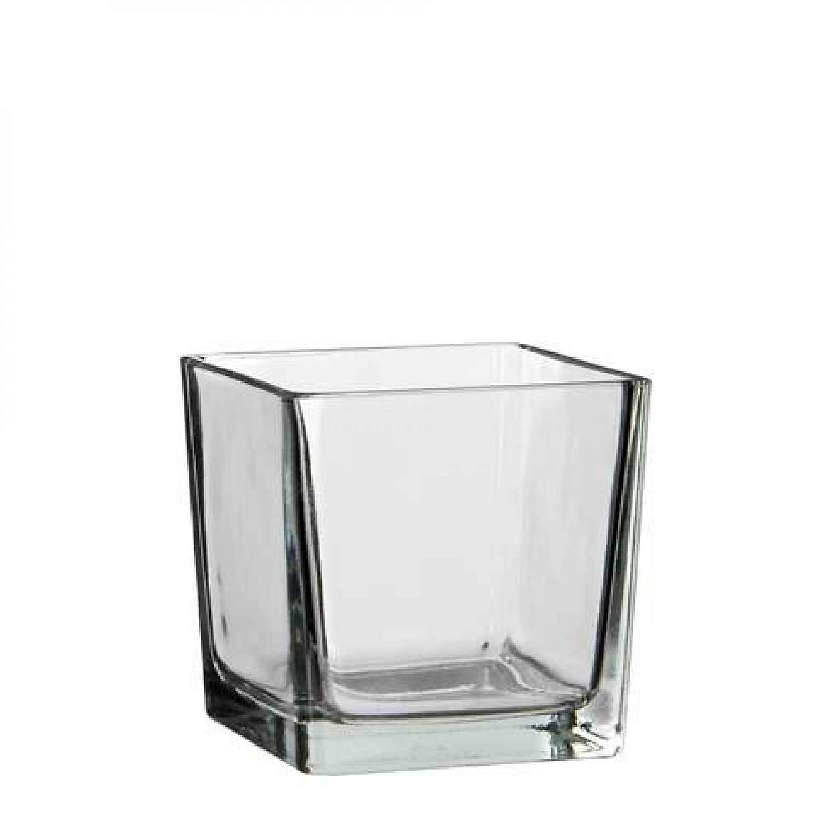 Váza skleněná hranatá LOTTY 12cm