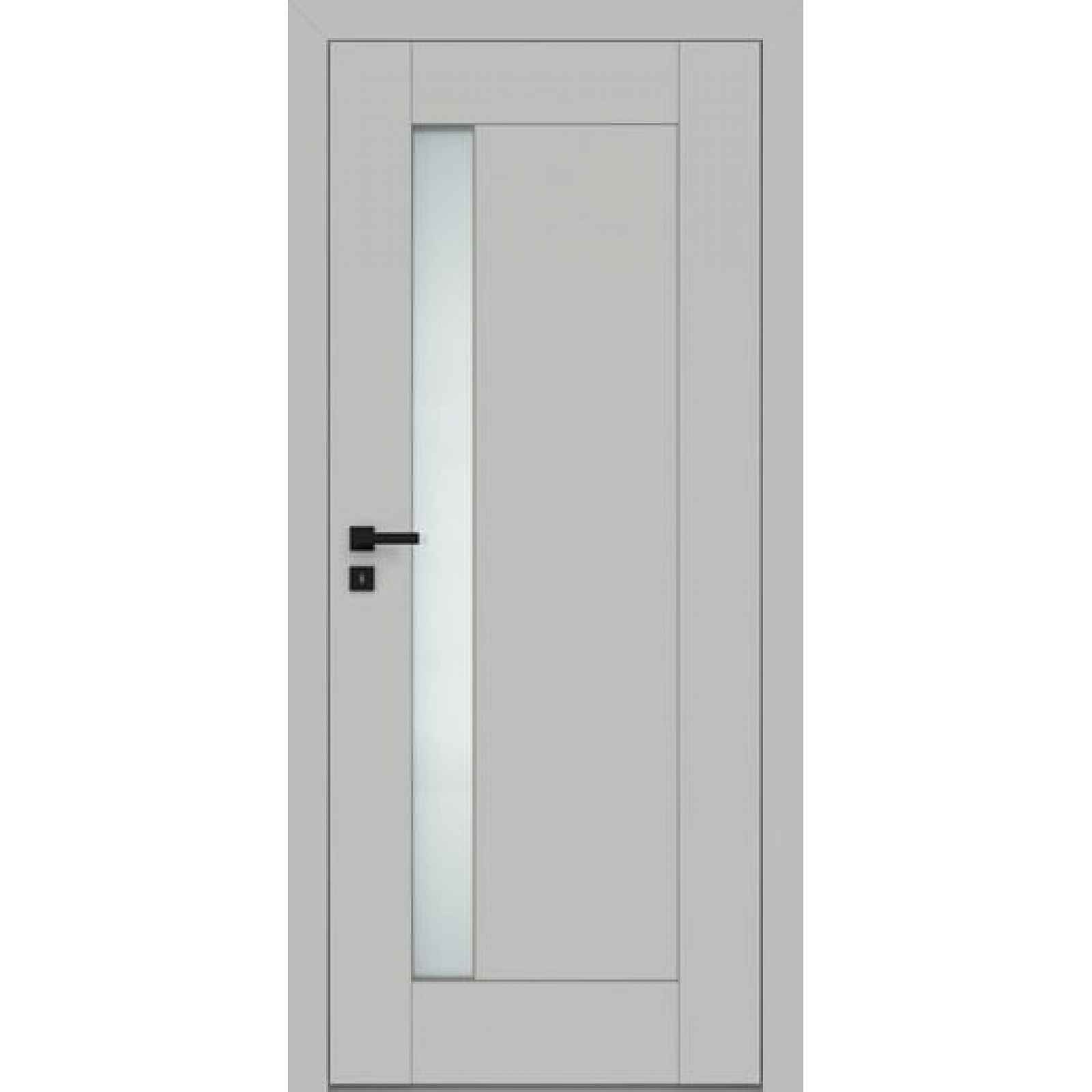 Interiérové dveře Naturel Estra 11 pravé 70 cm šedá matná ESTRA11SM70L