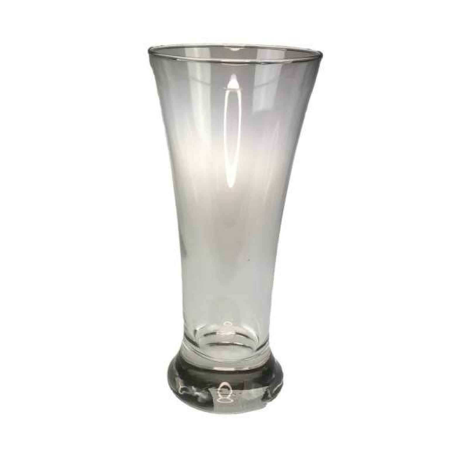 Váza skleněná kónická 20cm