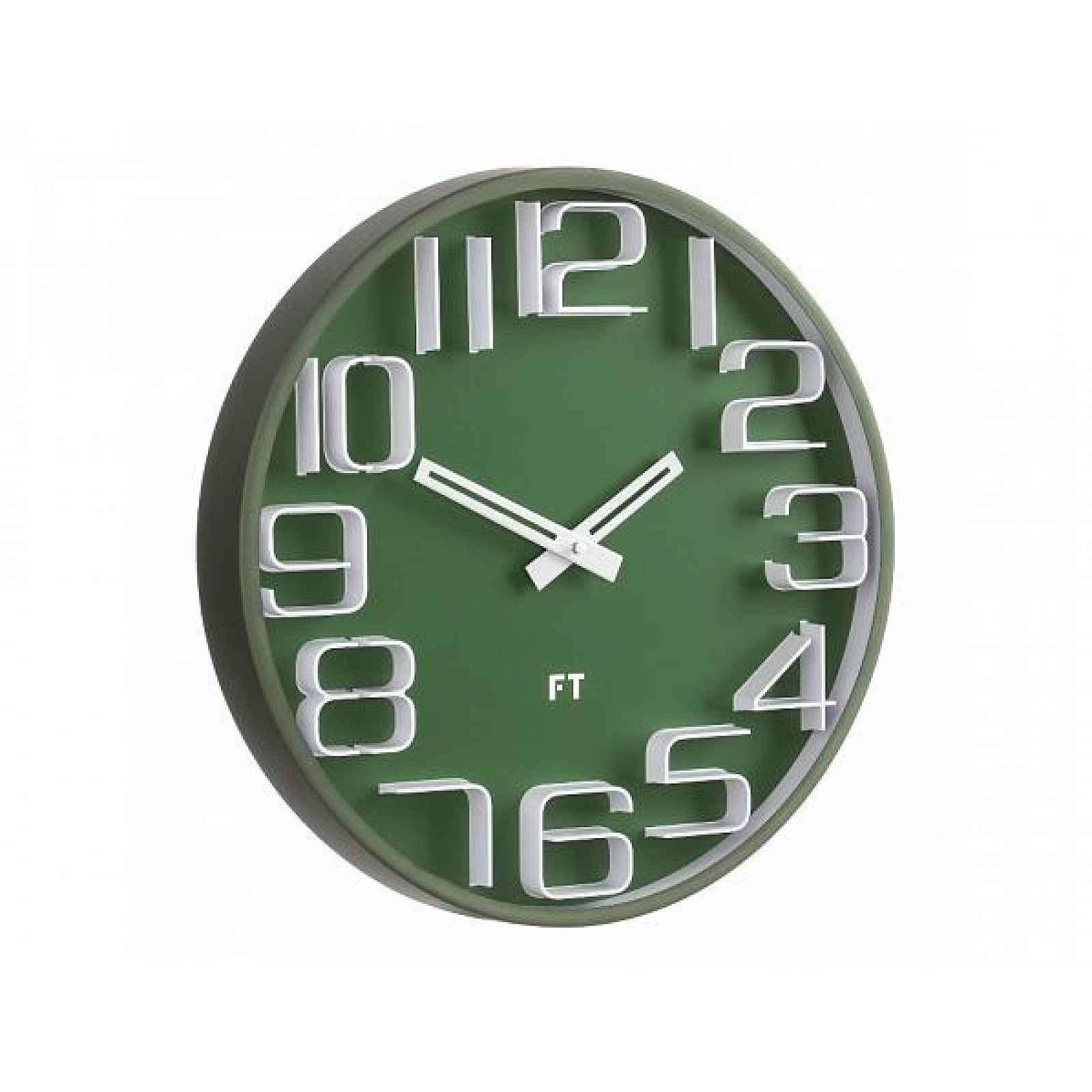 Designové nástěnné hodiny Future Time FT8010GR Numbers 30cm