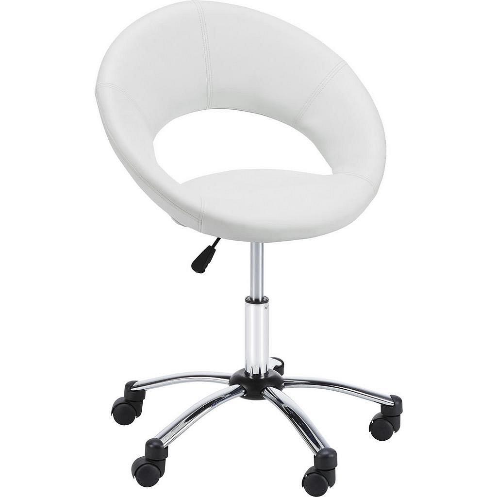 Otočná Židle Phillipp bílá - 61x79-90x53 cm