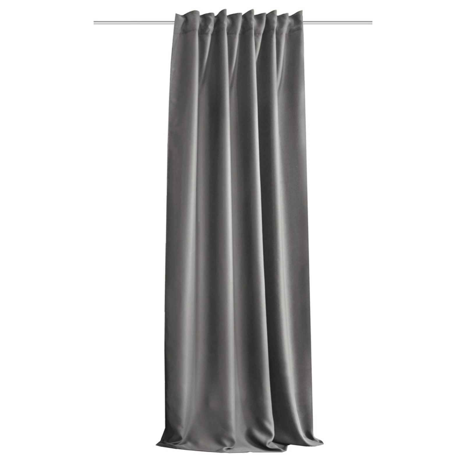 Hotový závěs Hamo šedý, 135x245 cm, 1 ks