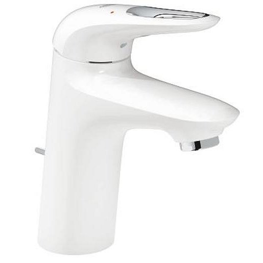 Umyvadlová baterie Grohe Eurostyle New s výpustí Moon White / chrom 33558LS3