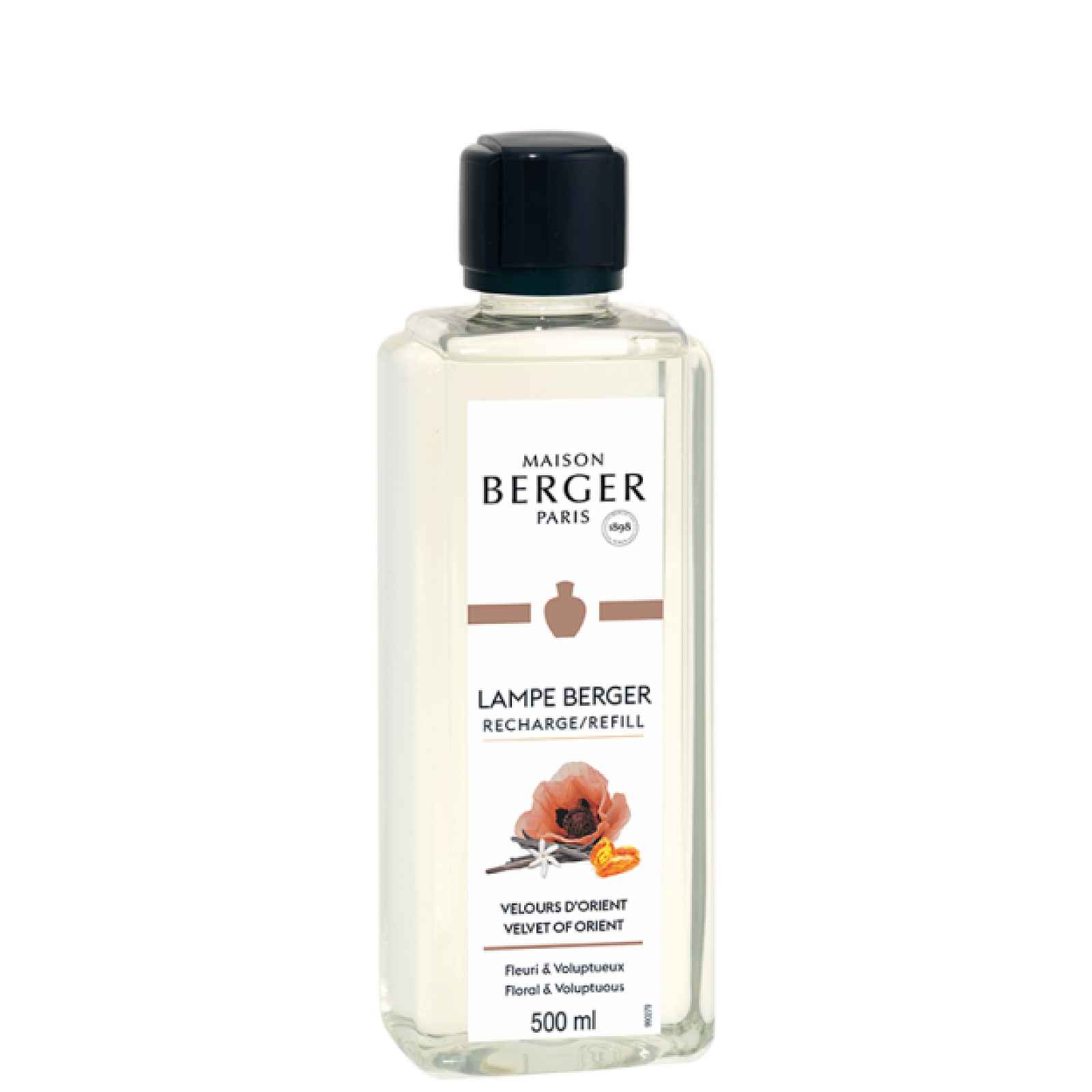 Maison Berger Paris Náplň do katalytické lampy Samet z Orientu, 500 ml 115107