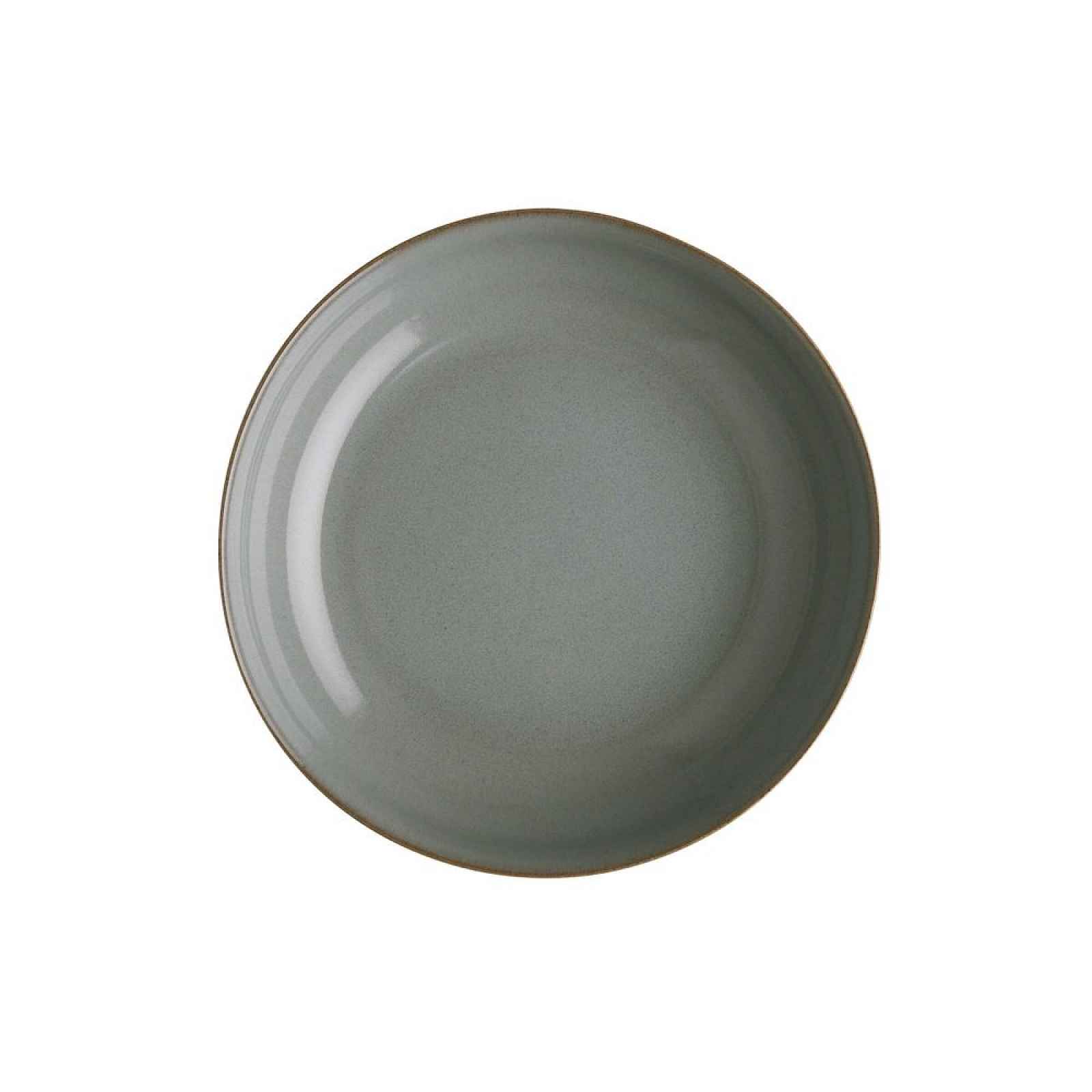 Butlers NATIVE Hluboký talíř 21,5 cm - šedá