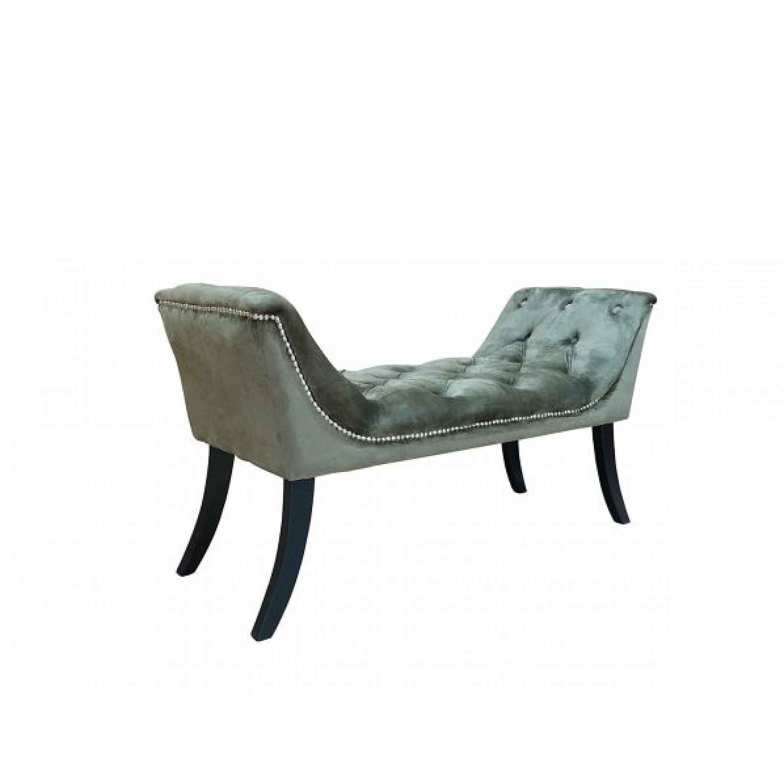 Olivově zelená lavice Dresco