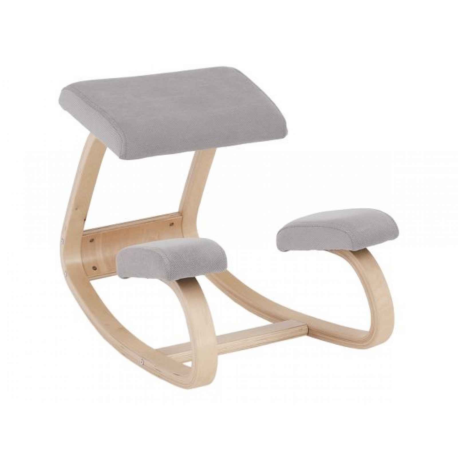 Ergonomický klekosed RENAR, šedohnědá taupe / přírodní
