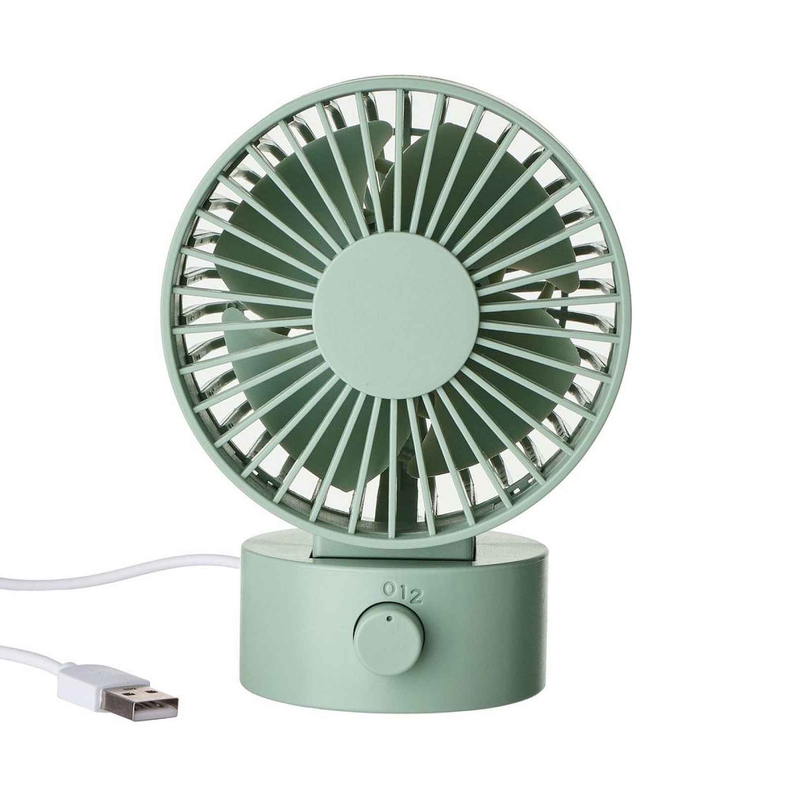 Butlers AIR WAVE Mini větrák s USB připojením - šalvějová