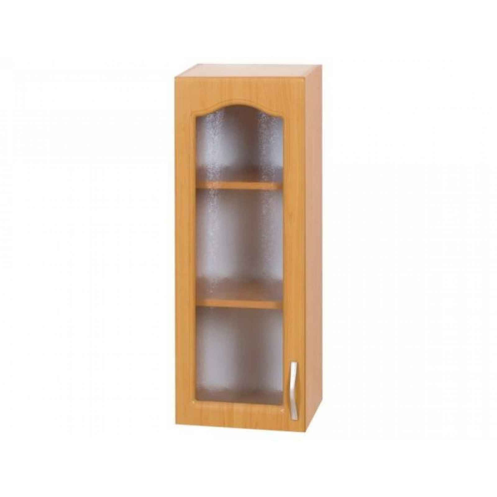 Horní skříňka, olše, levá, LORA MDF NEW KLASIK W40S