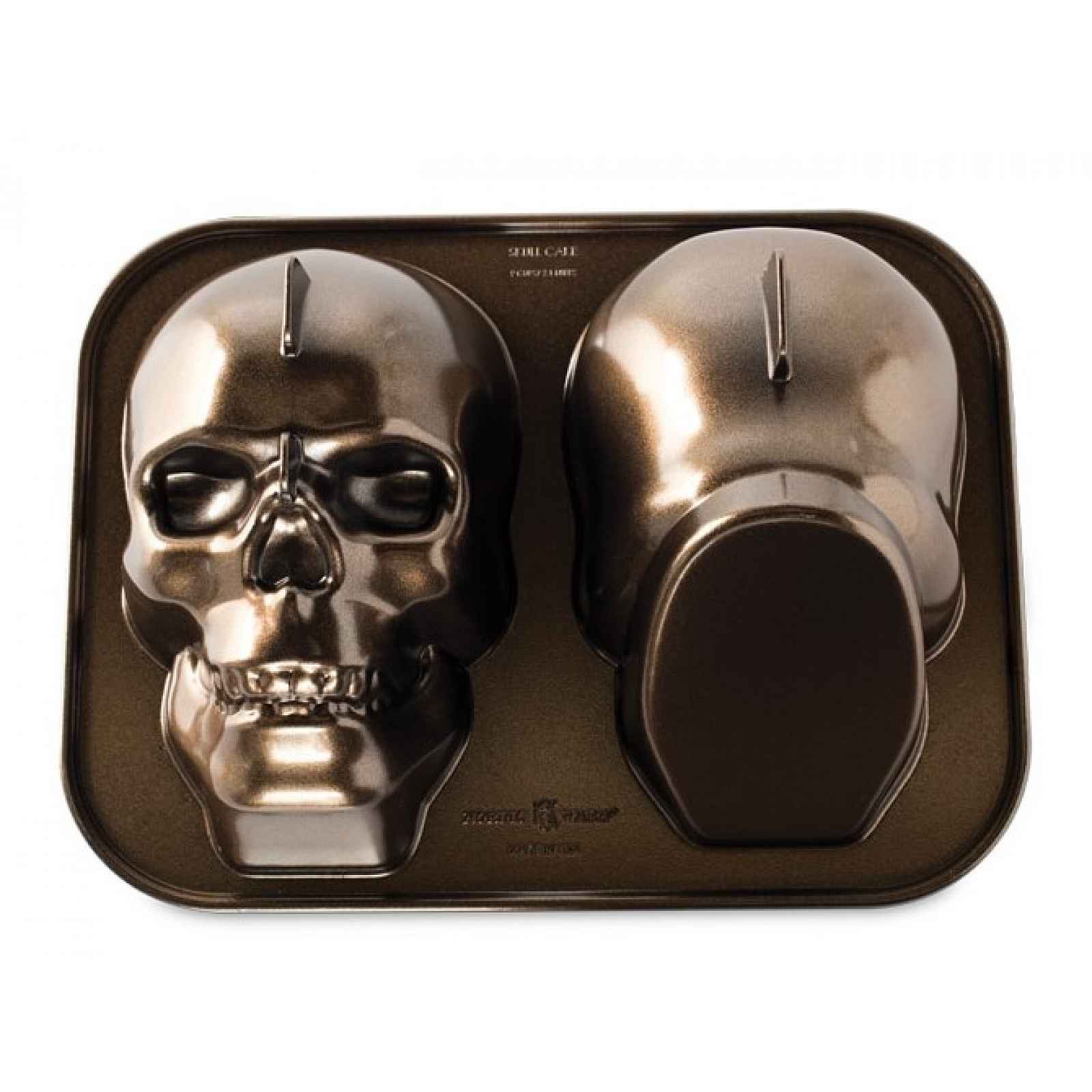 Nordic Ware Bábovka Lebka, bronzová, 2,13 l 88448