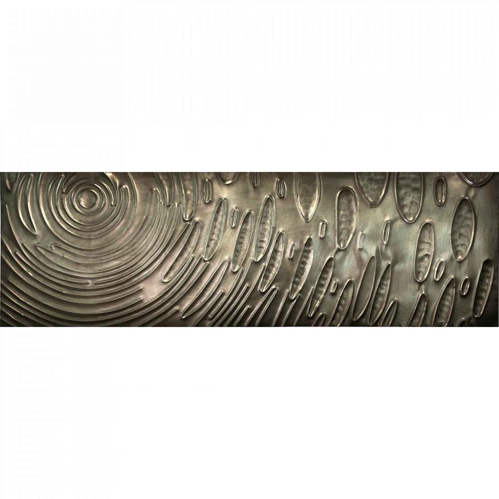 Monee OBRAZ NA KOVU, abstraktní, 180/55 cm - Dřevěné obrazy & kovové obrazy - 0086970155