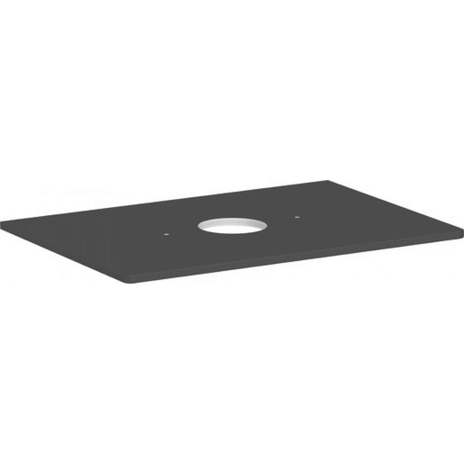 Deska pod umyvadlo Hansgrohe Xelu Q 78x1,6x55 cm šedá matná 54113910