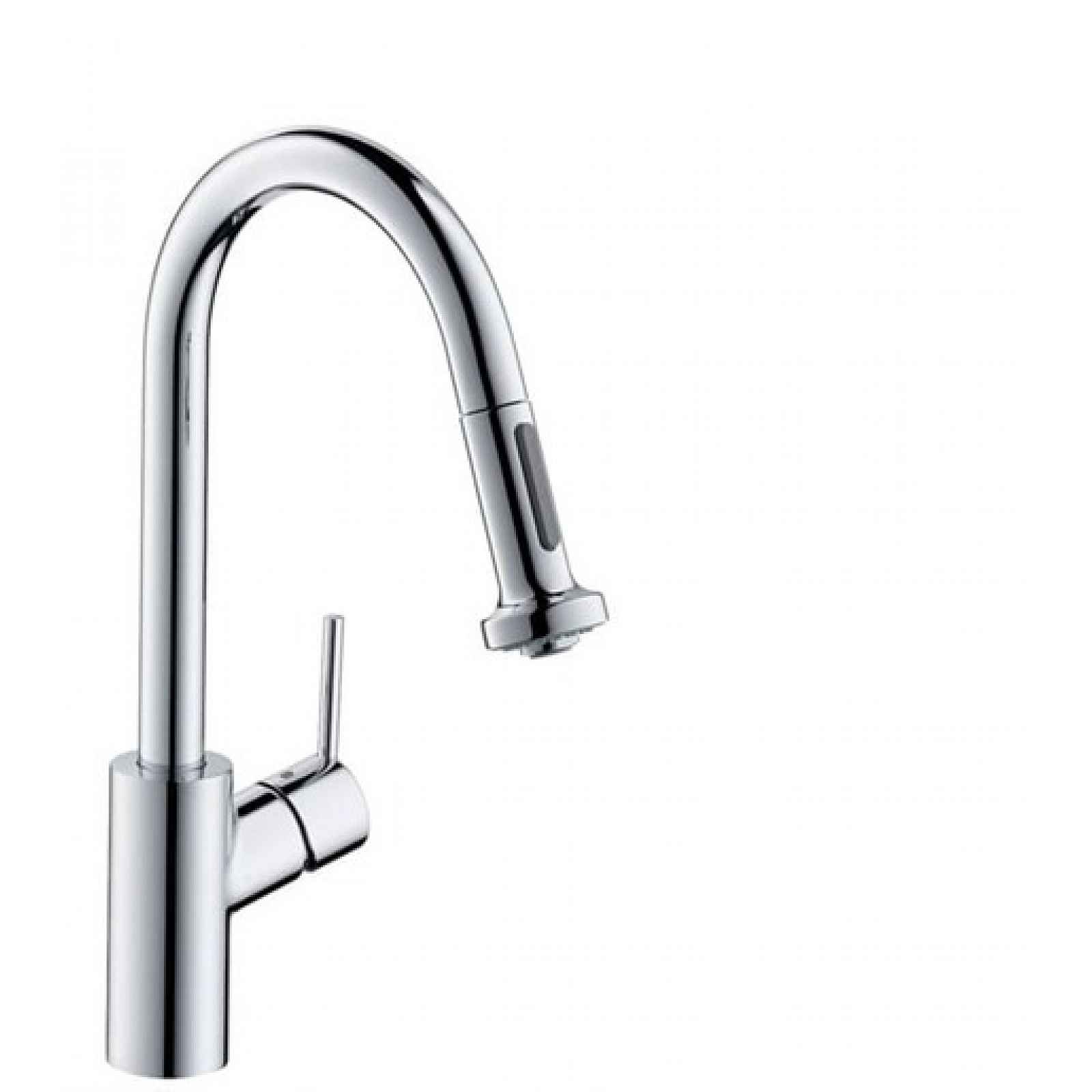 Dřezová baterie Hansgrohe Talis sklopné rameno chrom 73863000