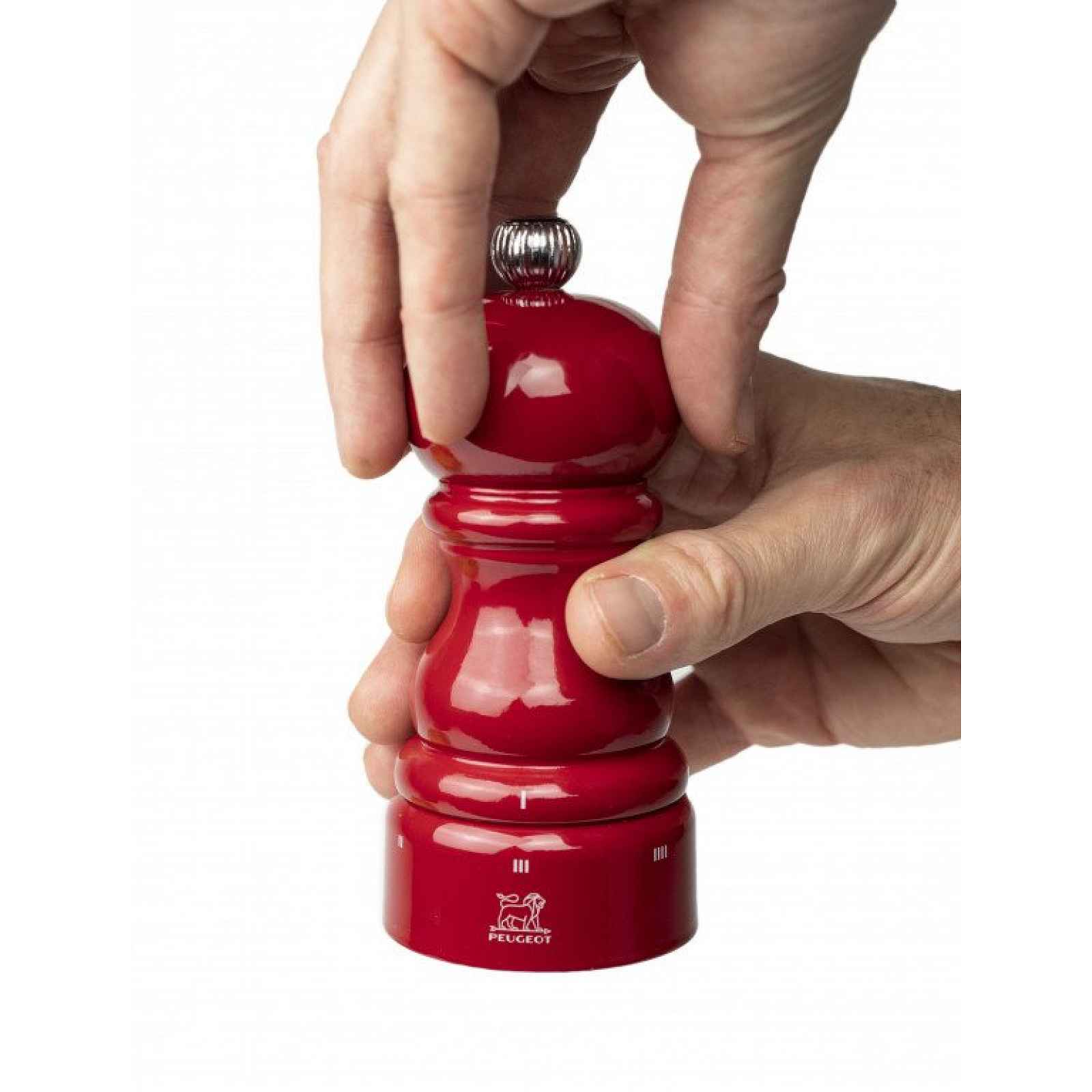 Mlýnek na pepř Peugeot Paris, u´Select, vášnivě červená, 12 cm