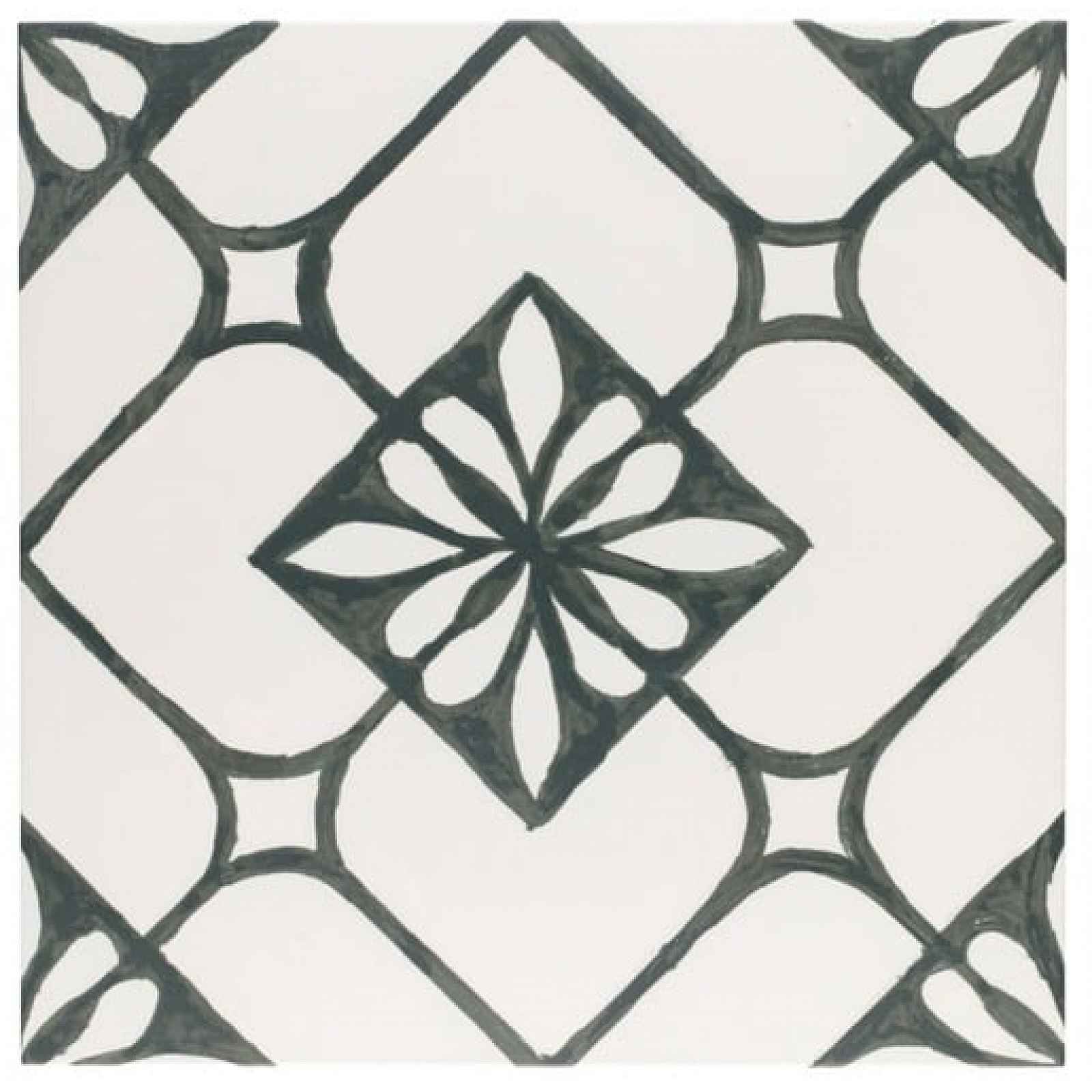 Dlažba Realonda Asti black 44x44 cm mat ASTI44BK (bal.1,370 m2)