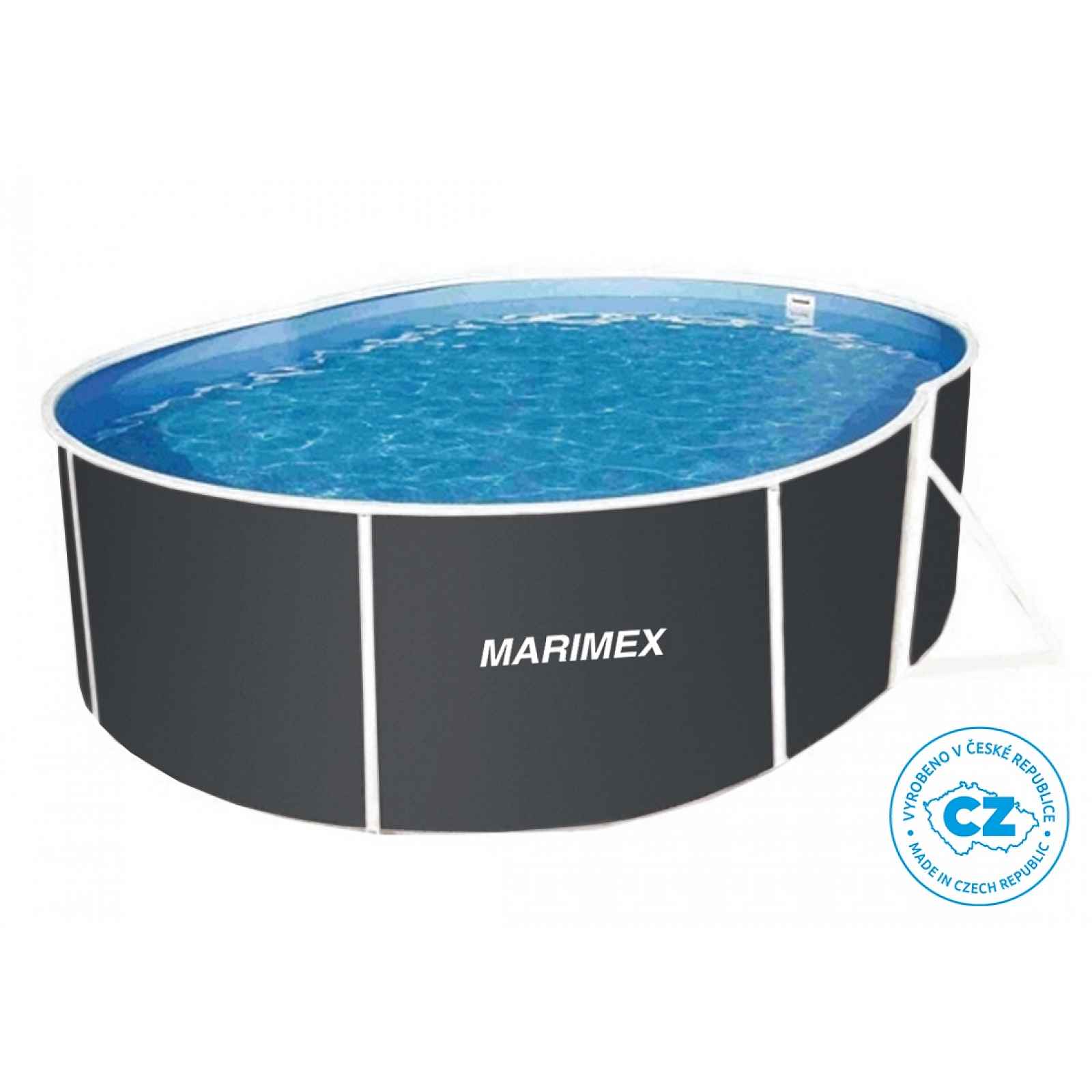 Marimex | Bazén Marimex Orlando Premium DL 3,66x5,48 m bez příslušenství - motiv GRAPHIT | 10303045