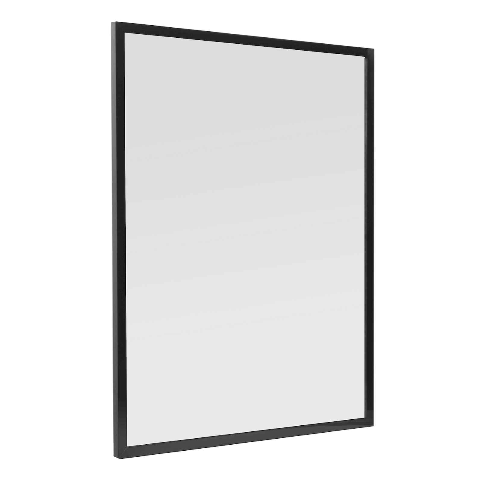 Zrcadlo v černém rámu, 60x80cm, ALUZ6080C