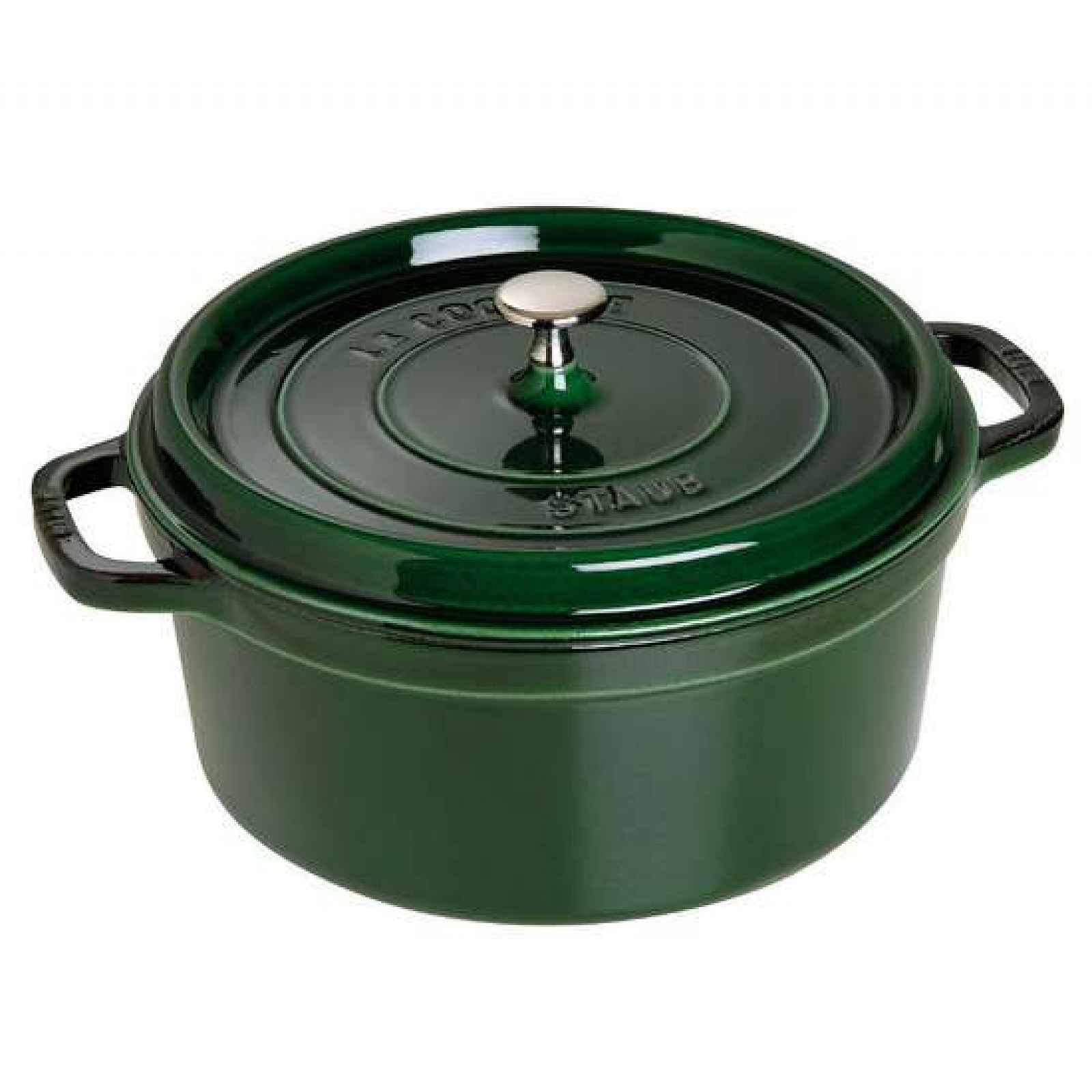Staub Litinový hrnec s poklicí Cocotte, bazalková, 22 cm / 2,6 l 1102285