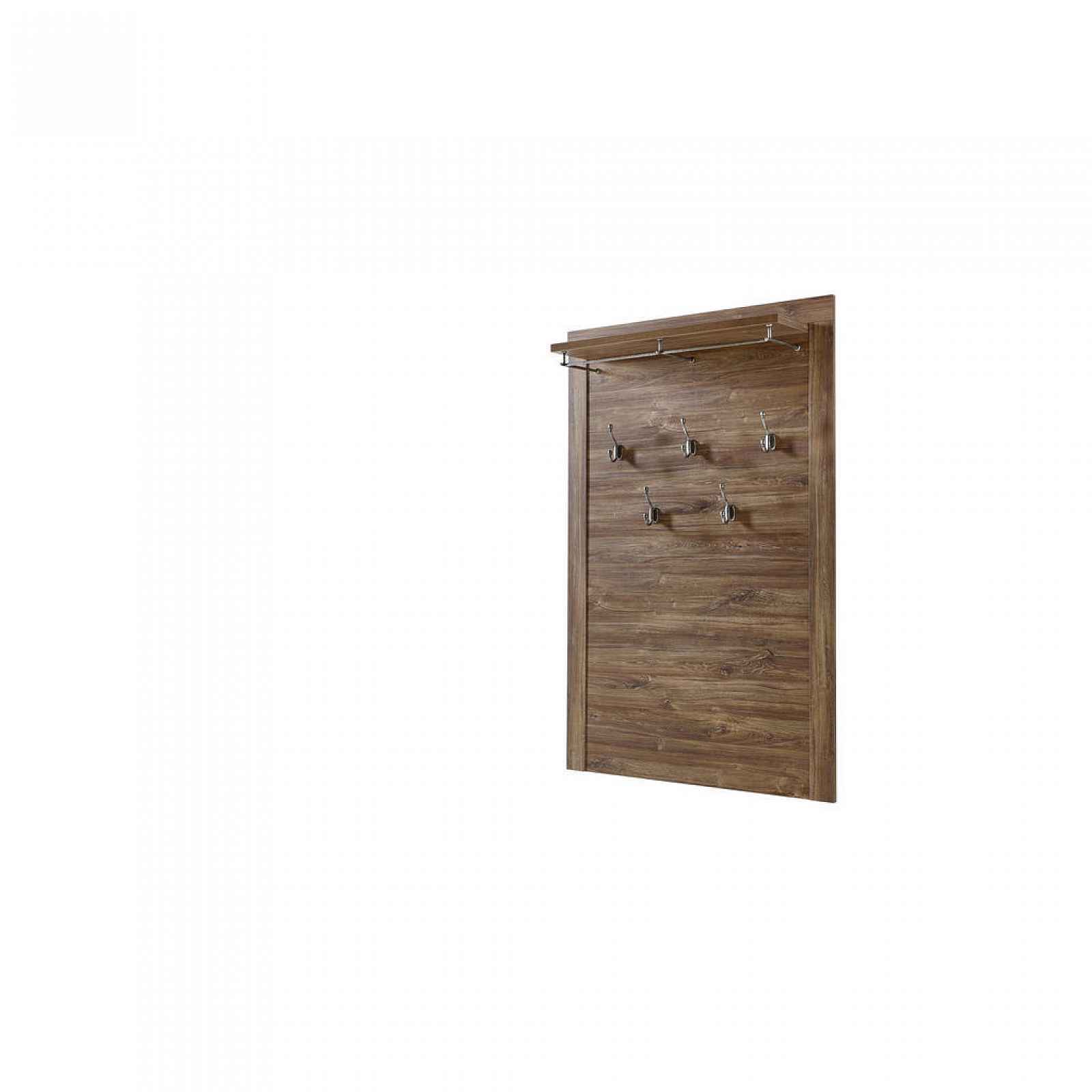 ŠATNÍ PANEL, barvy akácie, akácie, 100/158/25 cm