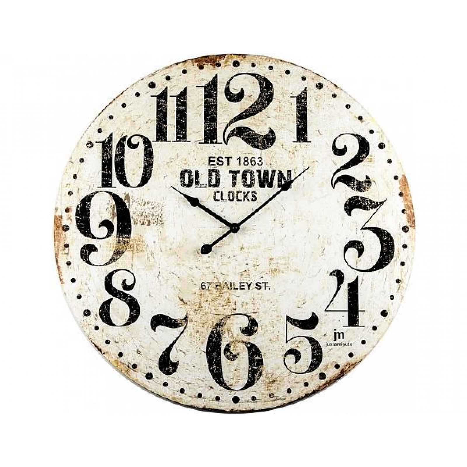 Designové nástěnné hodiny 21486 Lowell 60cm