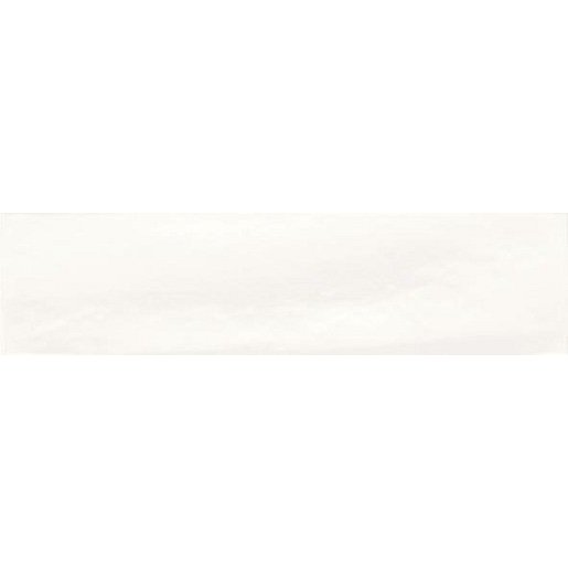 Obklad Rako Mano bílá 7,5x30 cm lesk DARJ9560.1