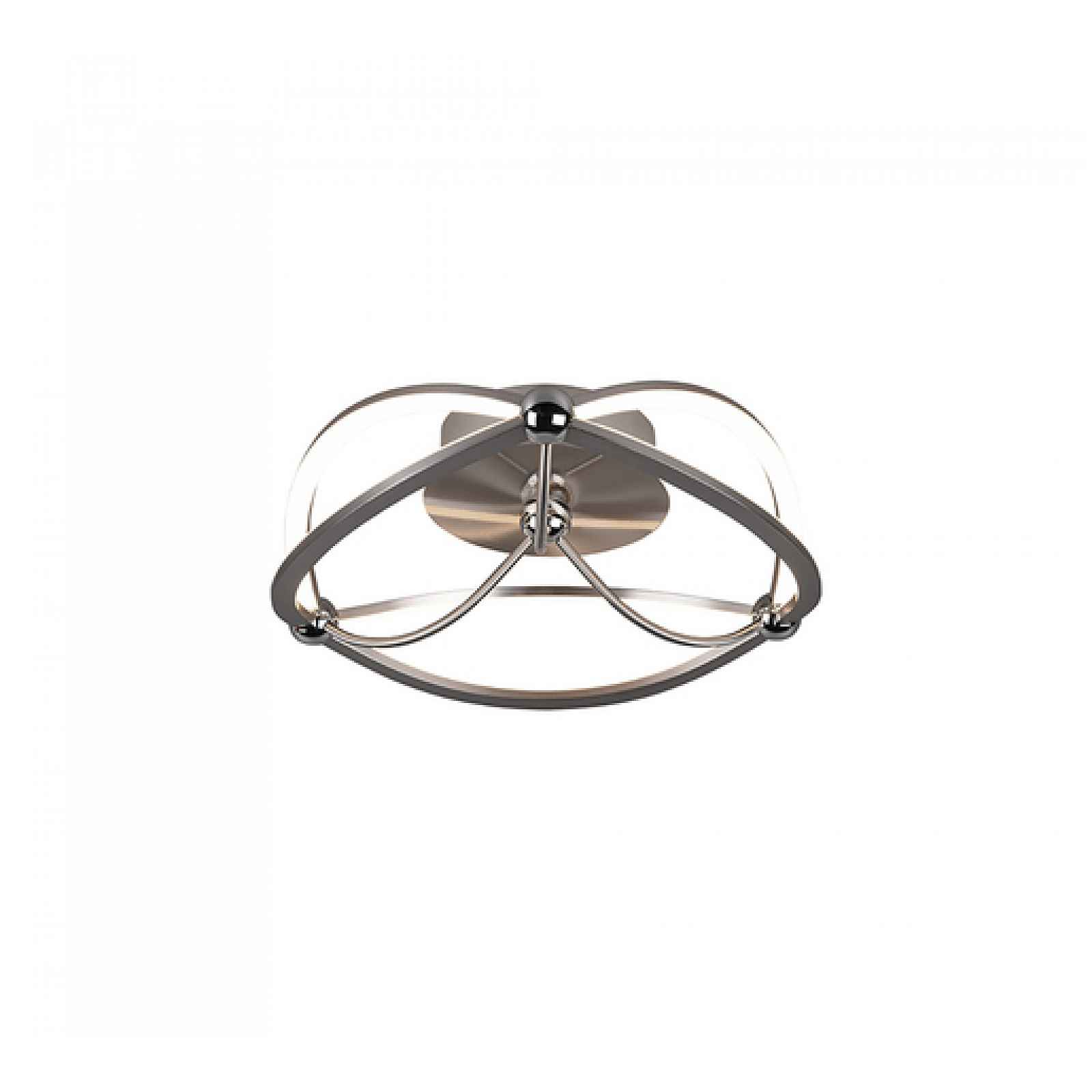 LED stropní osvětlení Trio Charivari nikl 621210107