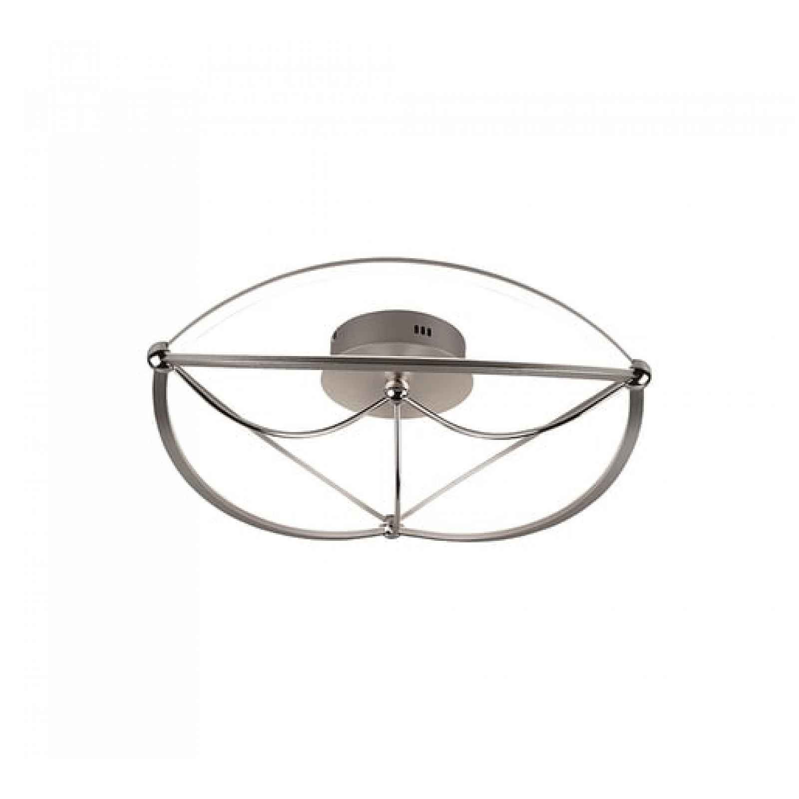 LED stropní osvětlení Trio Charivari nikl 621290107