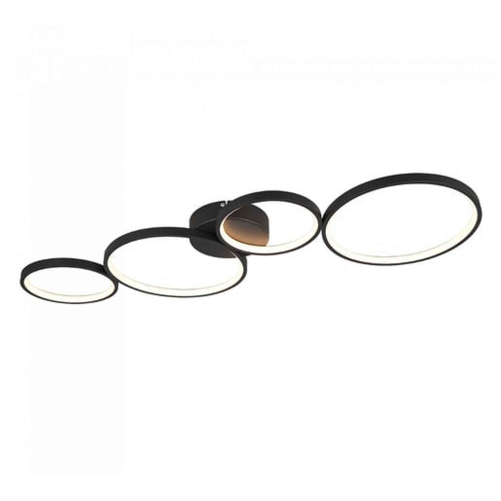 LED stropní osvětlení Trio Rondo černá 622610432