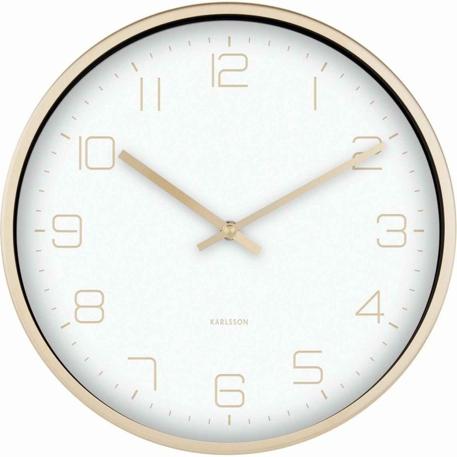 Designové nástěnné hodiny 5720WH Karlsson 30cm