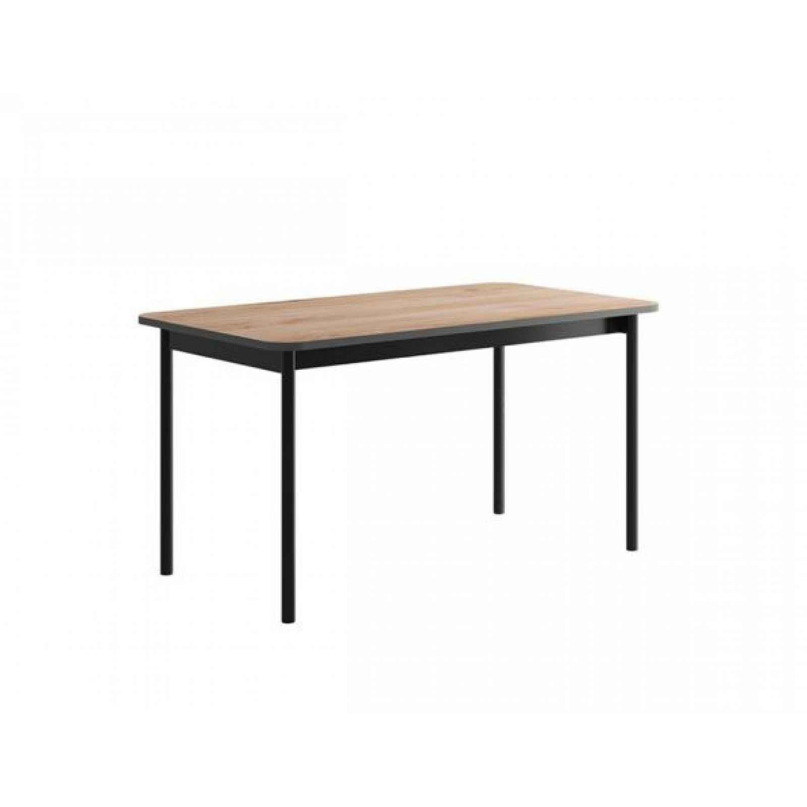 Jídelní stůl, dub jaskson hickory/grafit, BERGEN BL140