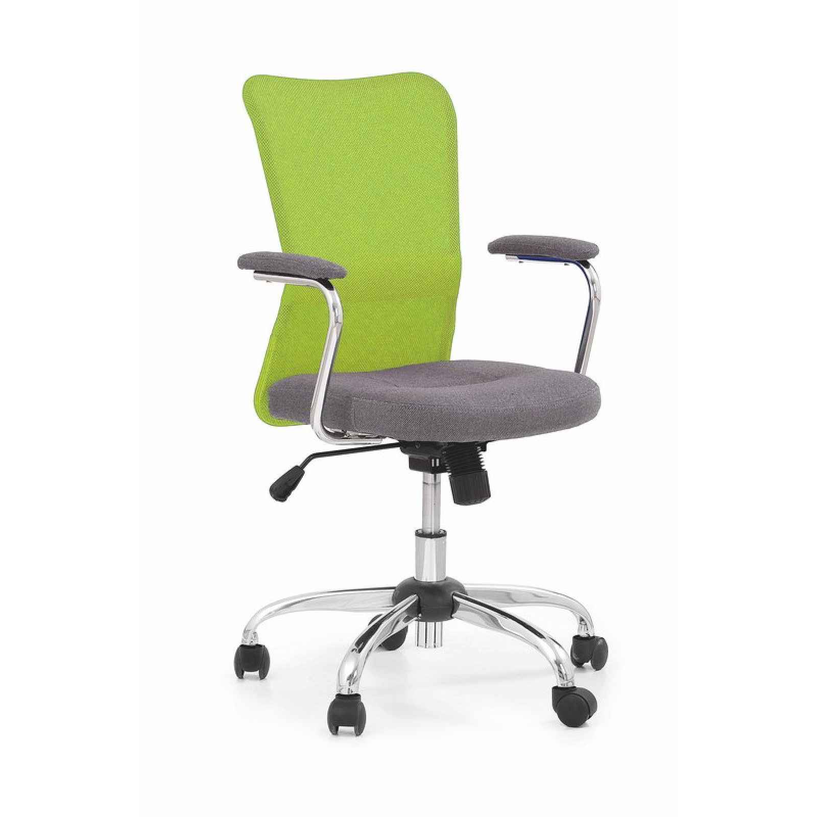Dětská židle Adrian, šedá / zelená HELCEL
