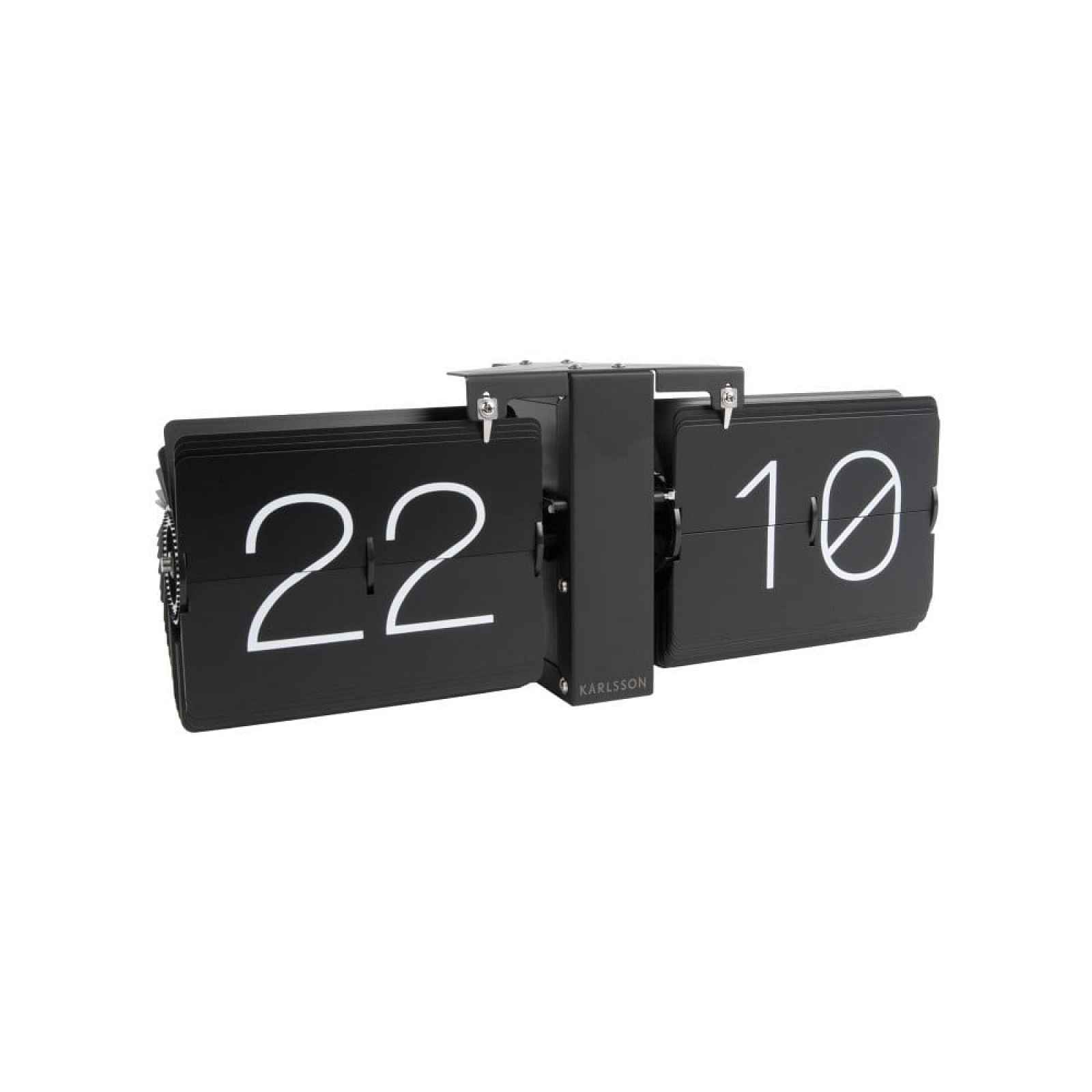 Designové překlápěcí hodiny KA5602BK Karlsson 36cm