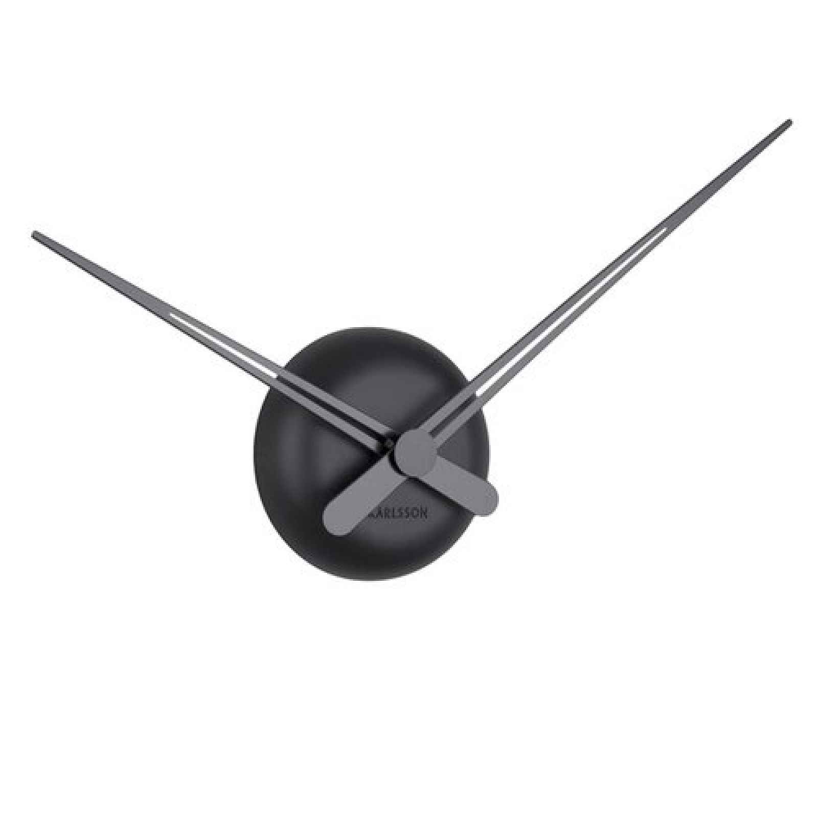 Designové nástěnné hodiny 5838BK Karlsson black 44cm