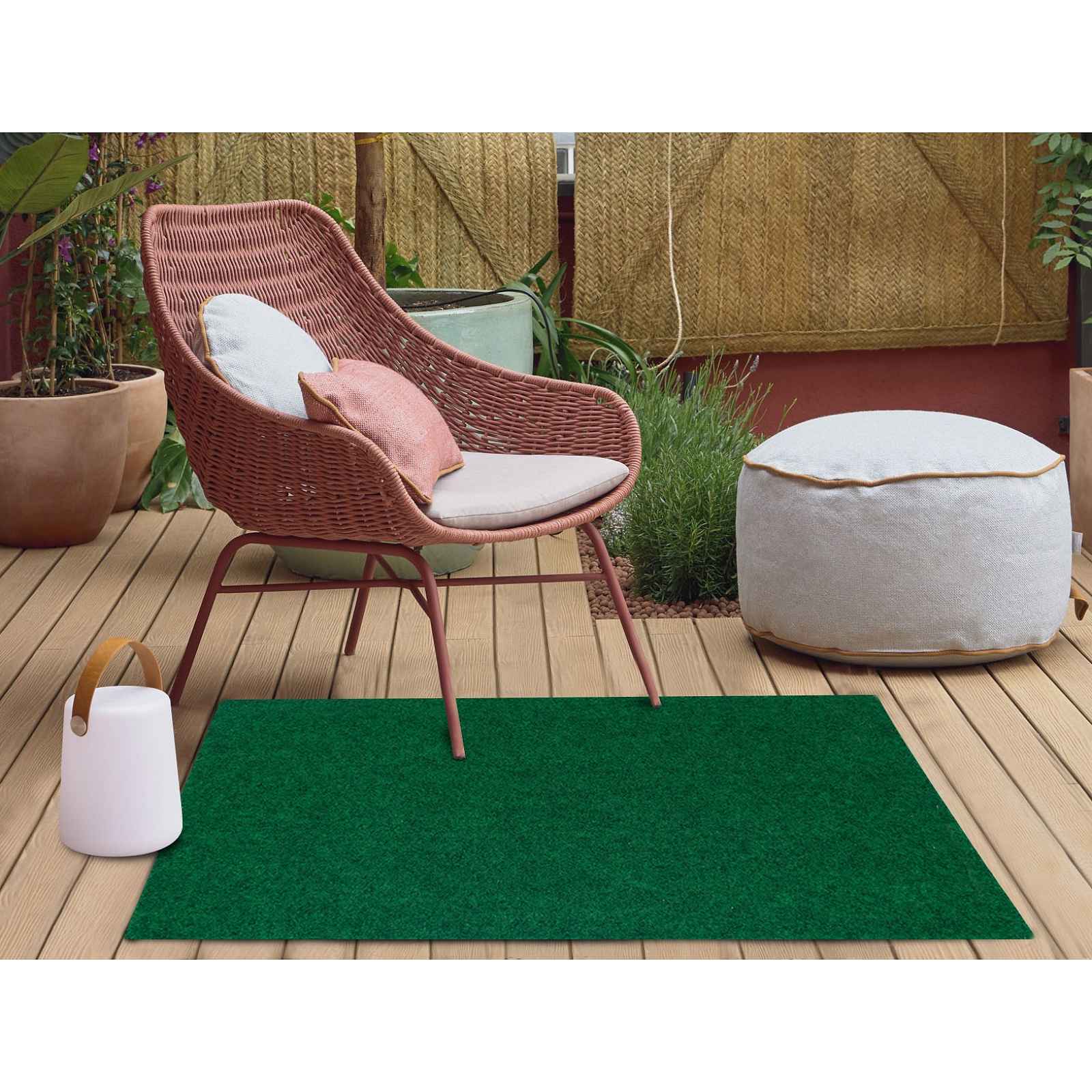 Umělý travní koberec s nopy, 50x80 cm