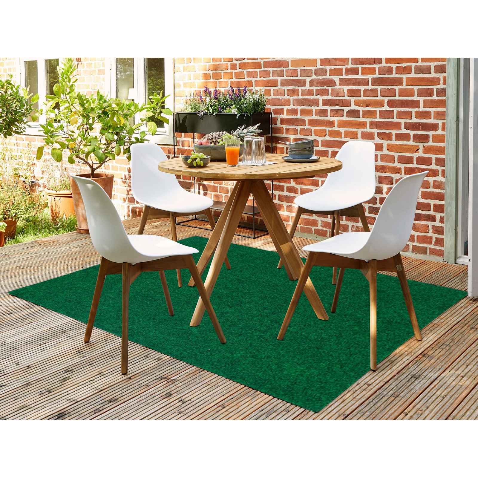 Umělý travní koberec s nopy, 100x200 cm